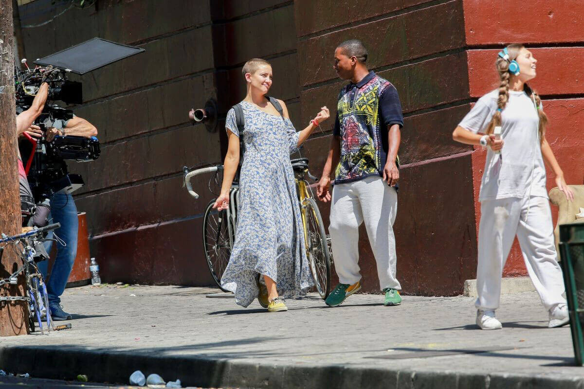 Kate Hudson and Maddie Ziegler Stills on the Set of Sister in West Hollywood