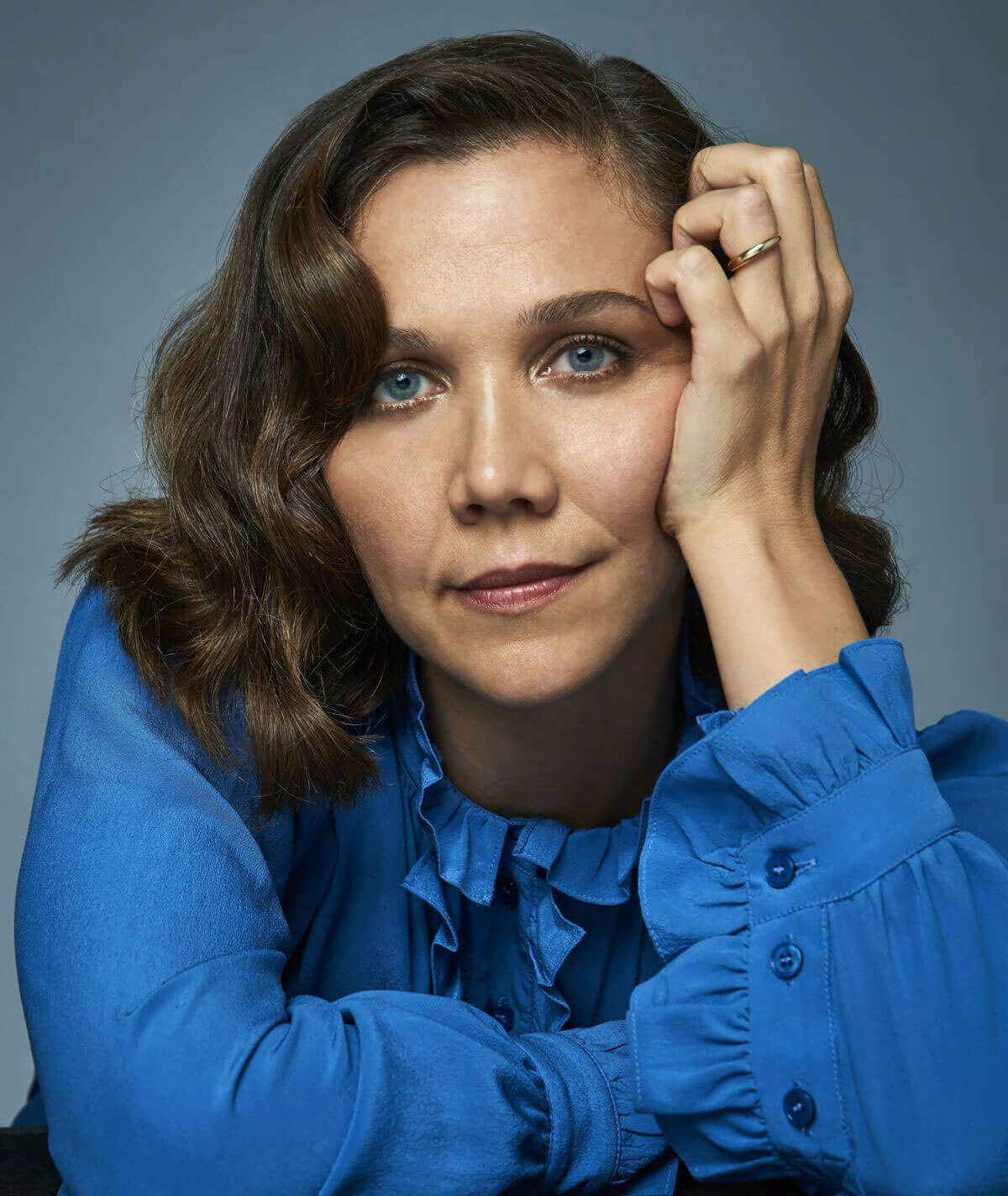 Maggie Gyllenhaal Poses for Backstage Magazine, September 2017