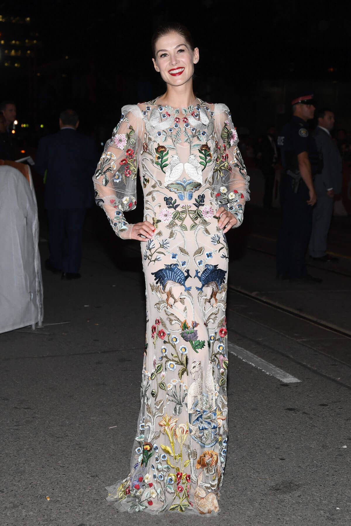 Rosamund Pike at Hostiles Premiere at 2017 Toronto International Film Festival