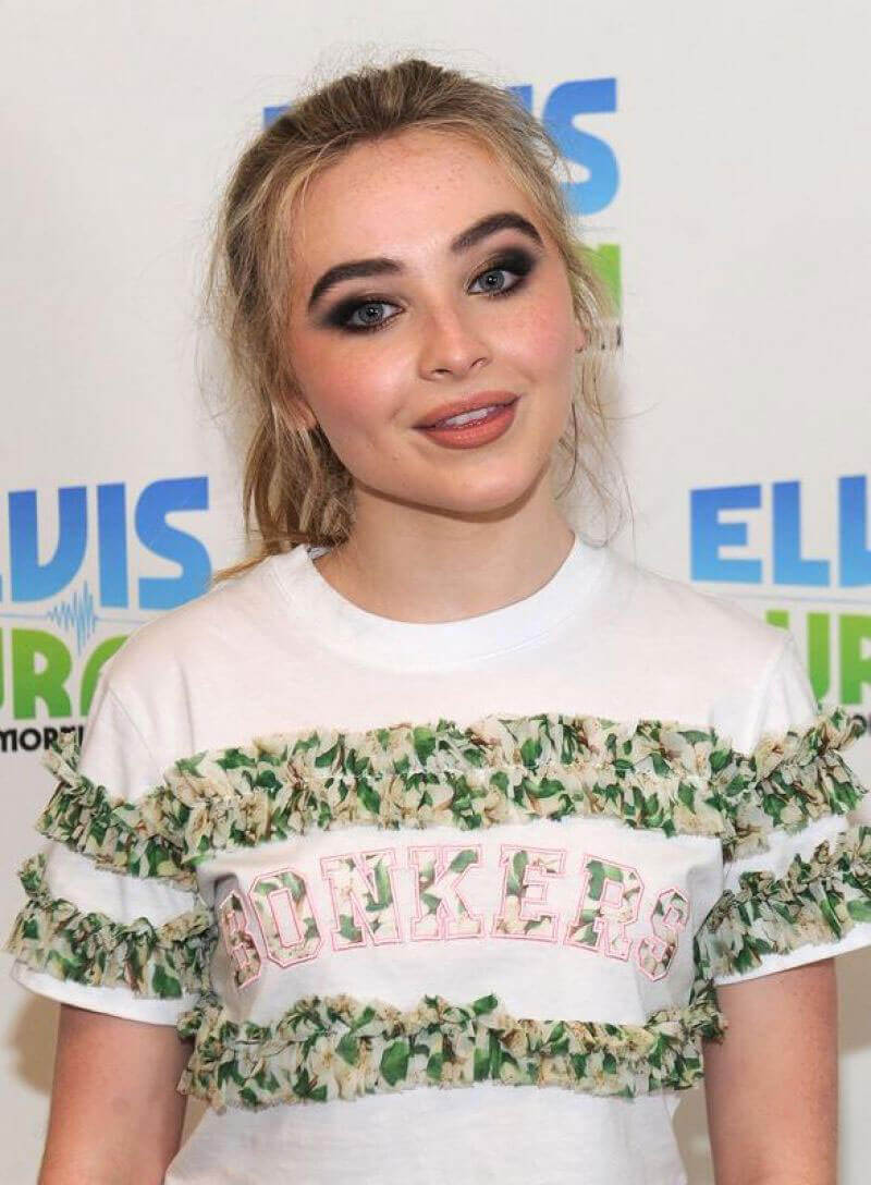 Sabrina Carpenter Stills at Elvis Duran Z100 Studios in New York