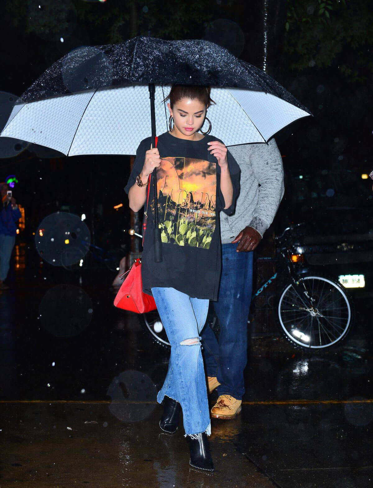 Selena Gomez and The Weeknd Stills Out for Dinner in New York