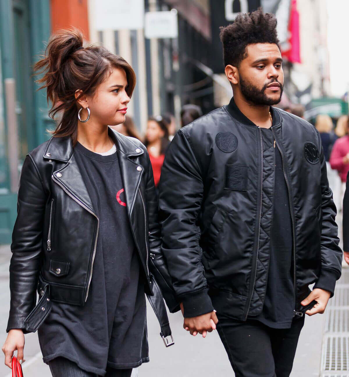 Selena Gomez and The Weeknd Stills Out Shopping in New York