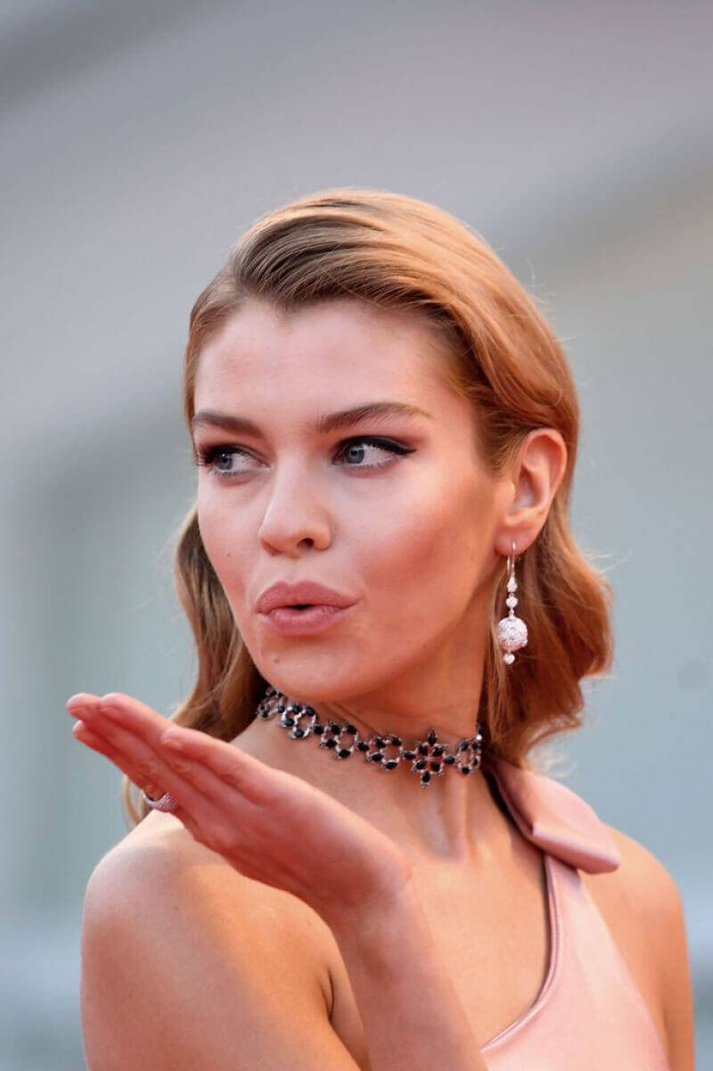 Stella Maxwell Stills at "Mother!" Premiere at 74th Venice International Film Festival