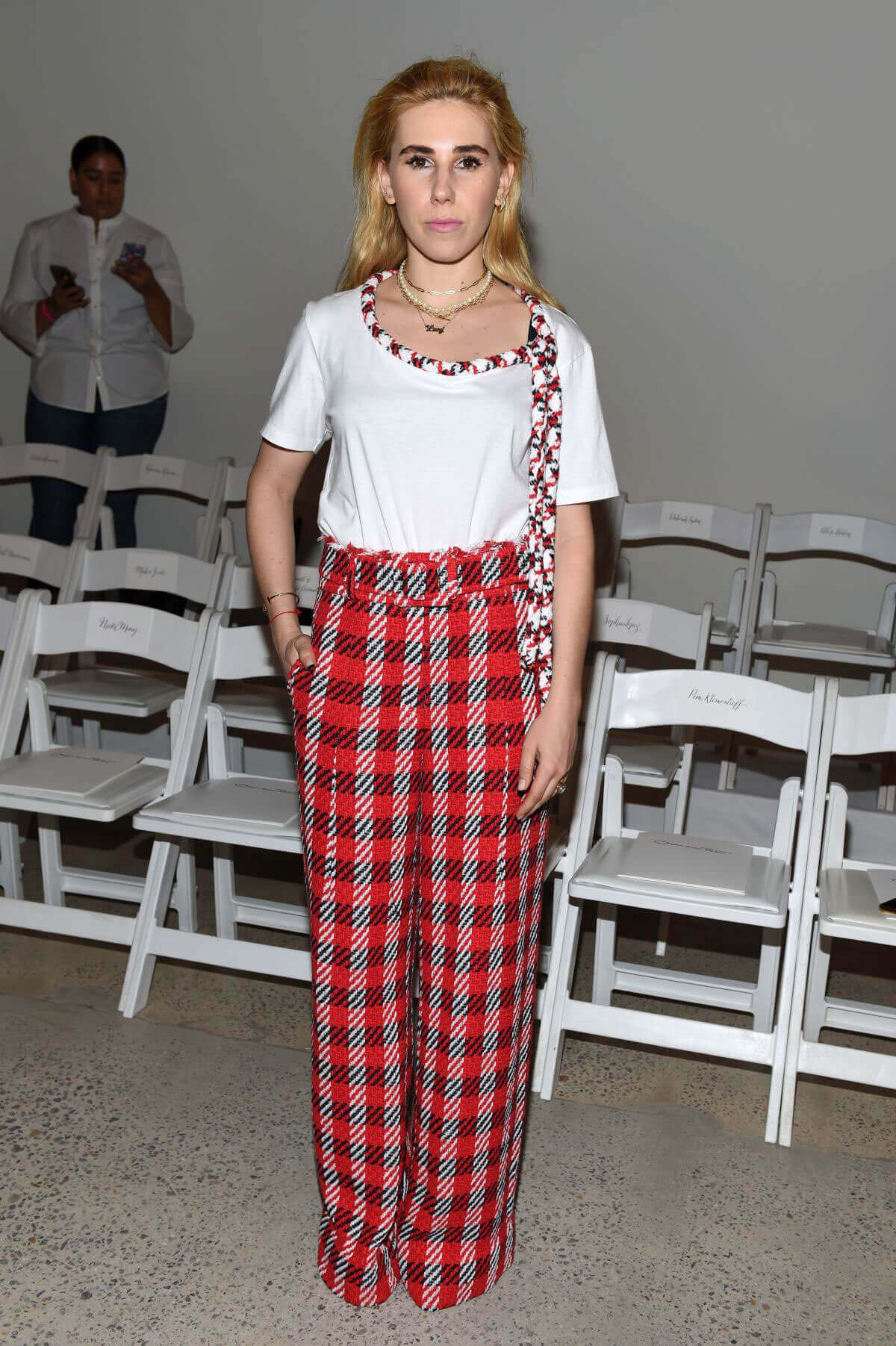 Zosia Mamet Stills at Oscar De La Renta Fashion Show at NYFW