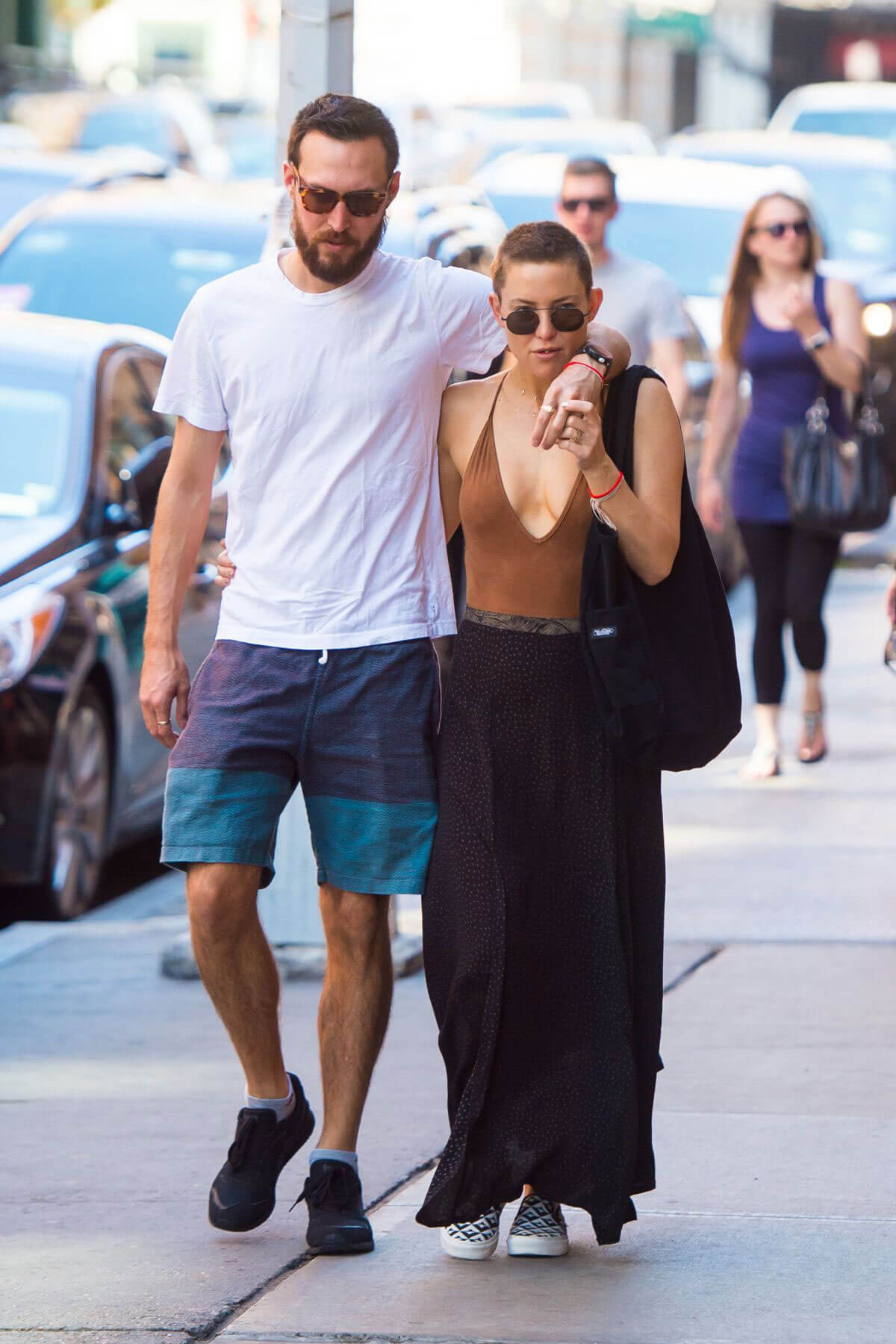 Kate Hudson and Danny Fujikawa Stills Out in New York