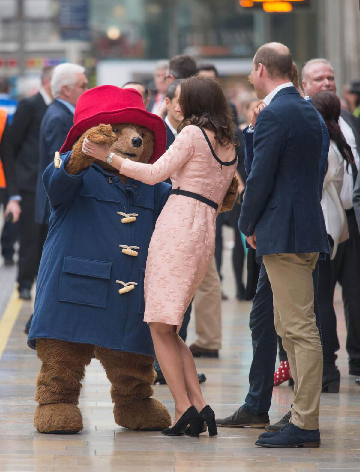 Kate Middleton Stills at Paddington Train Station in London