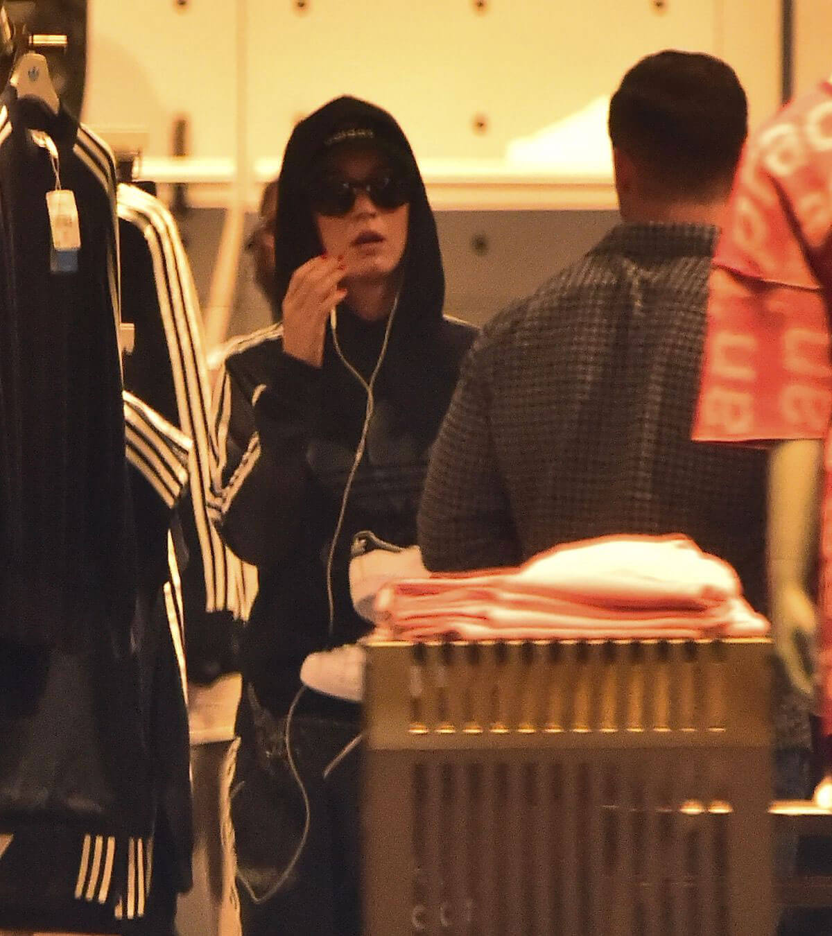 Katy Perry Shopping Stills at Adidas Store in New York