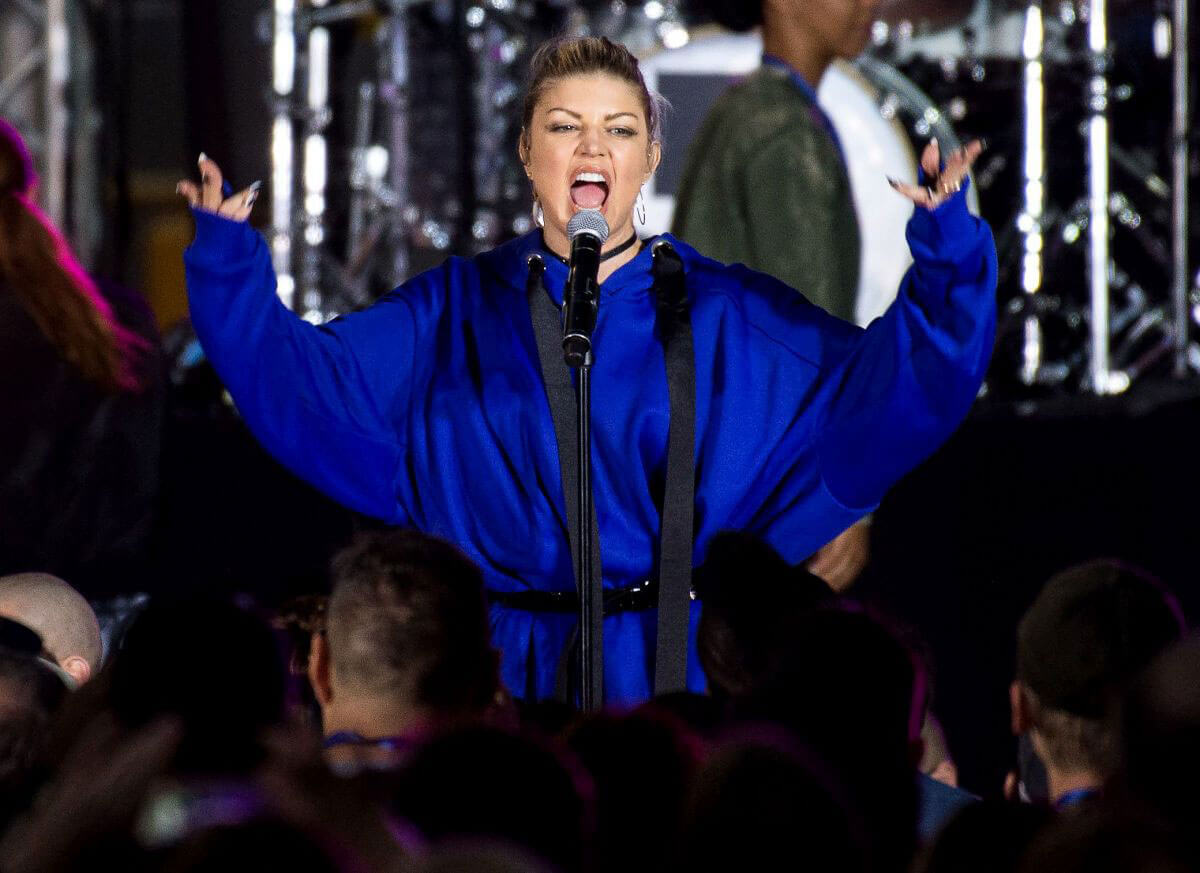 Stacy Fergie Ferguson Stills Performs At Today Show Citi Concert Series In New York