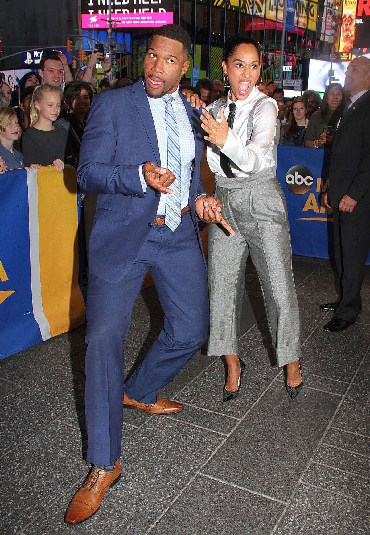 Tracee Ellis Ross Stills at Good Morning America Studios in New York