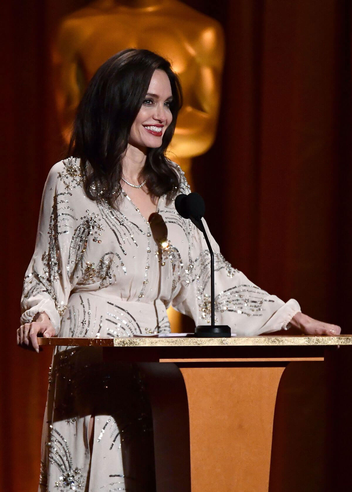 Angelina Jolie Stills at AMPAS 9th Annual Governors Awards in Hollywood