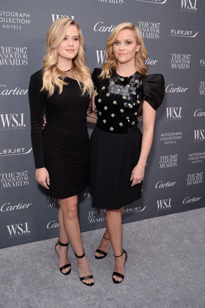 Ava Phillippe and Reese Witherspoon Stills at Wall Street Journal Magazine 2017 Innovator Awards in New York