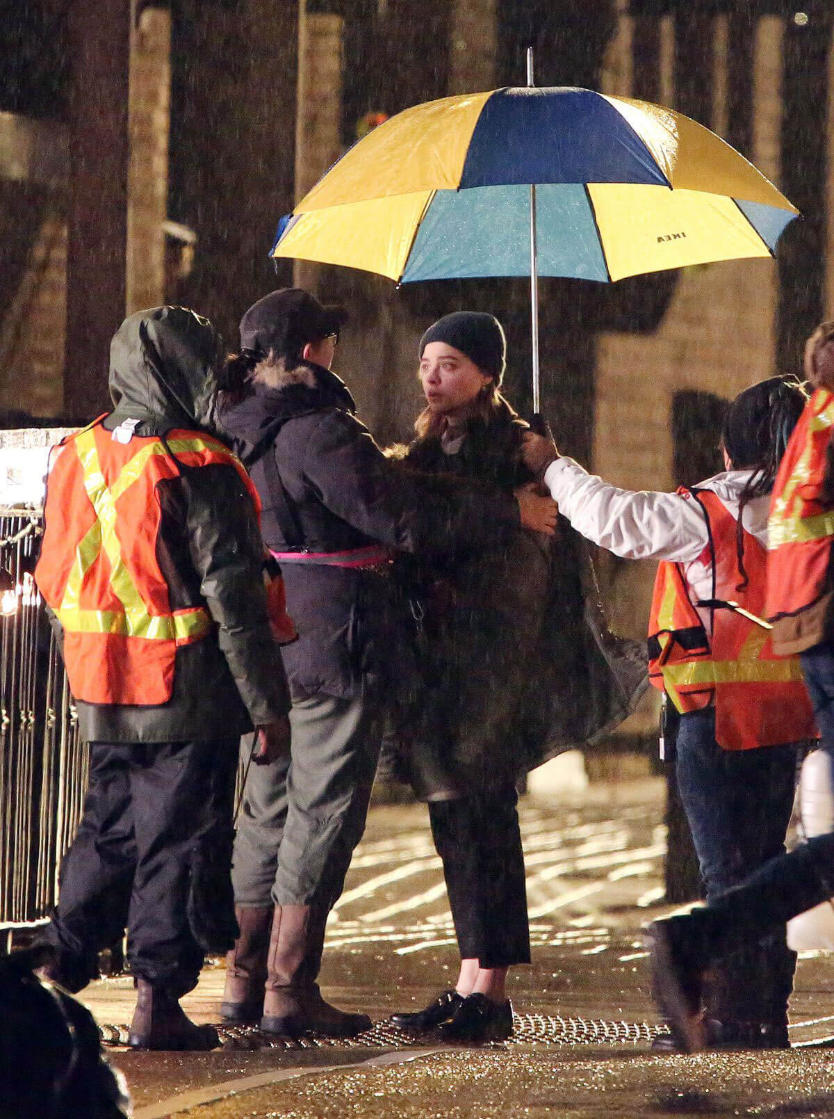 Chloe Moretz on the Set of "The Widow" in Toronto