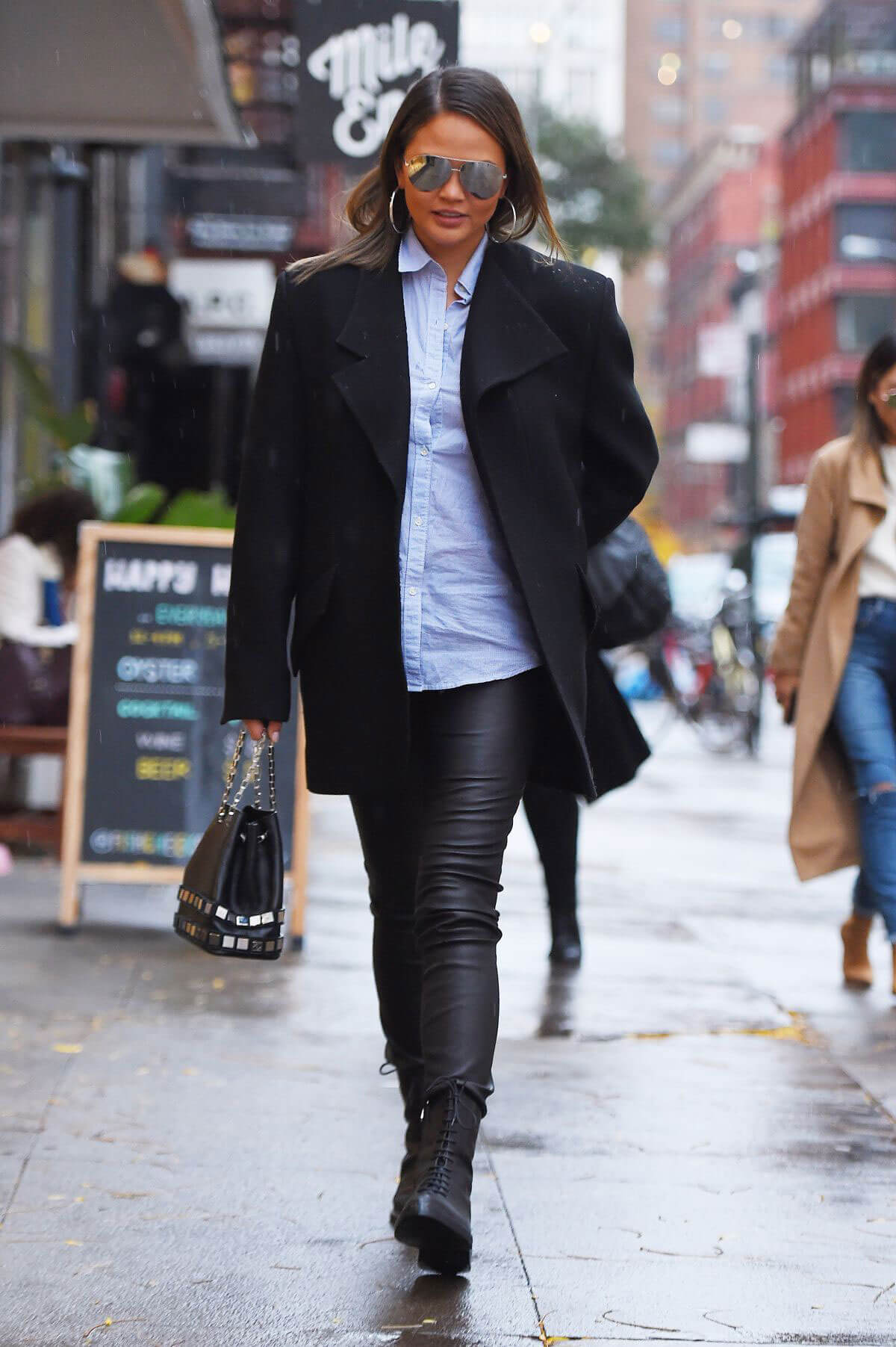 Chrissy Teigen Stills Out and About in New York Images