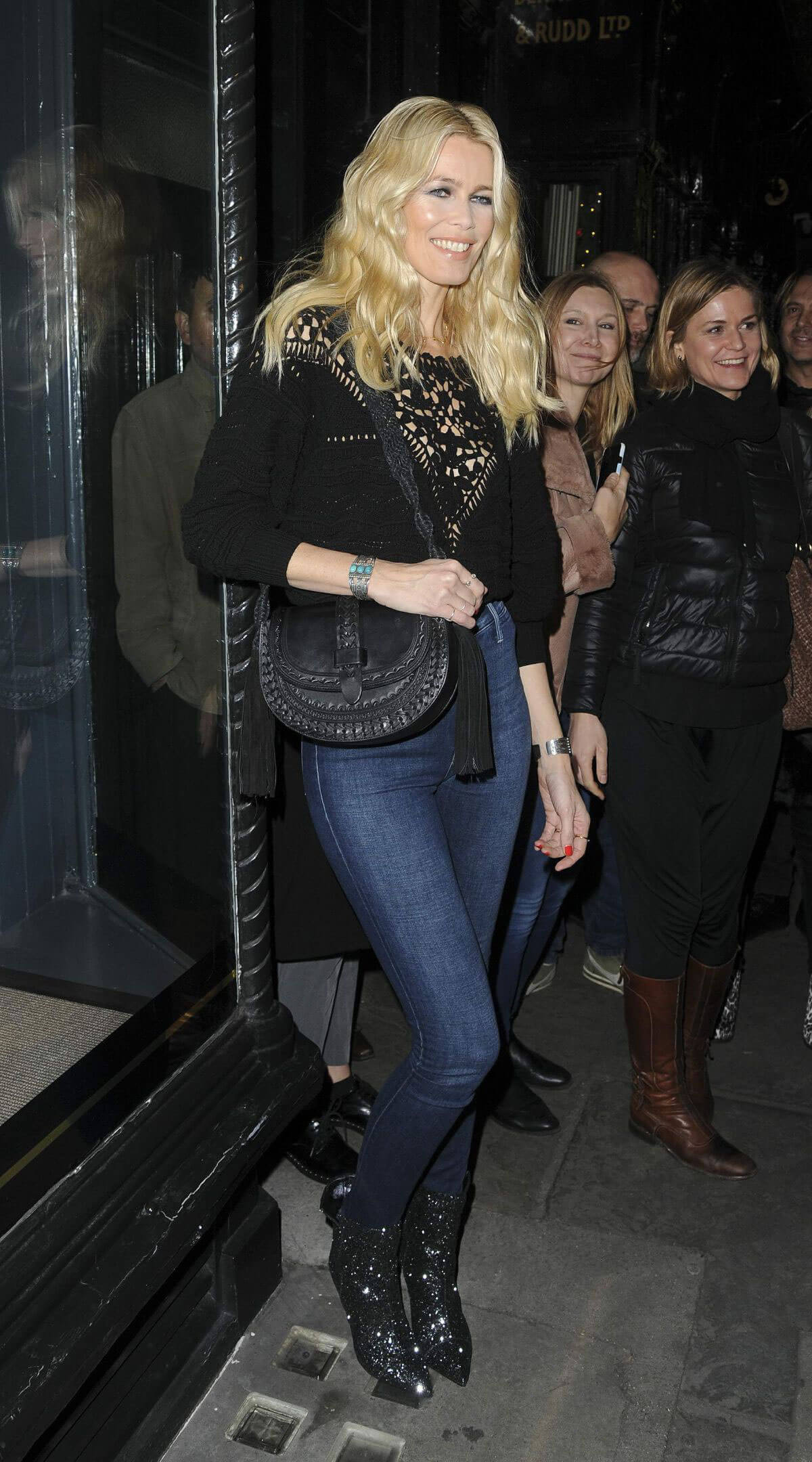 Claudia Schiffer Stills Heading to Sign Her New Book in London