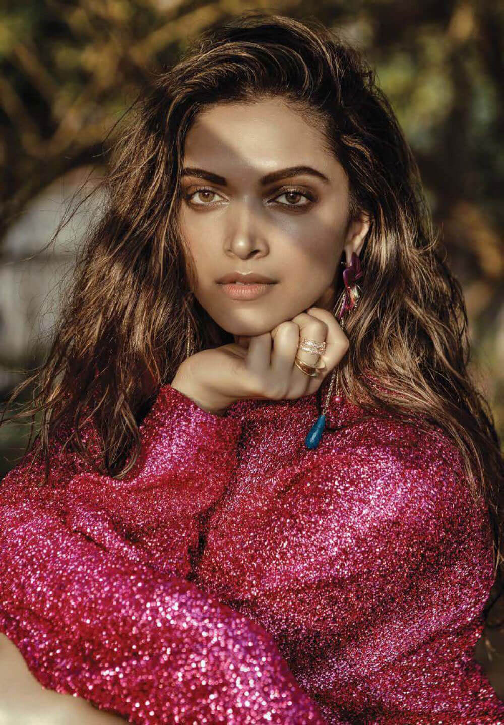 Deepika Padukone Poses for Filmfare Magazine, December 2017