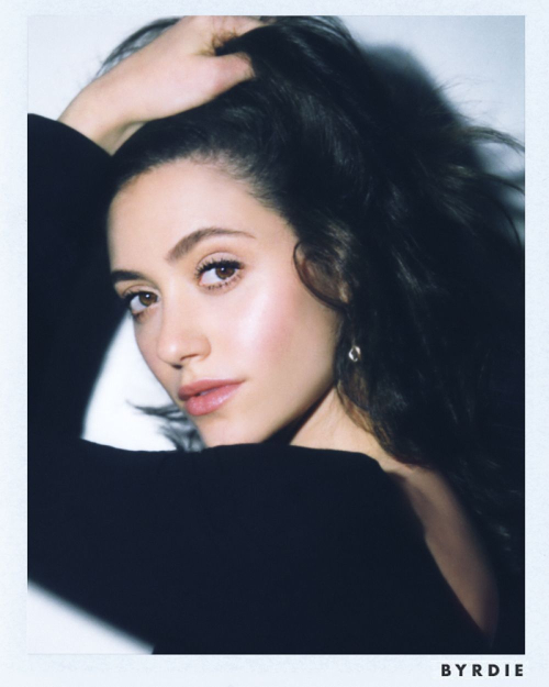 Emmy Rossum Poses for Byrdie Magazine, November 2017