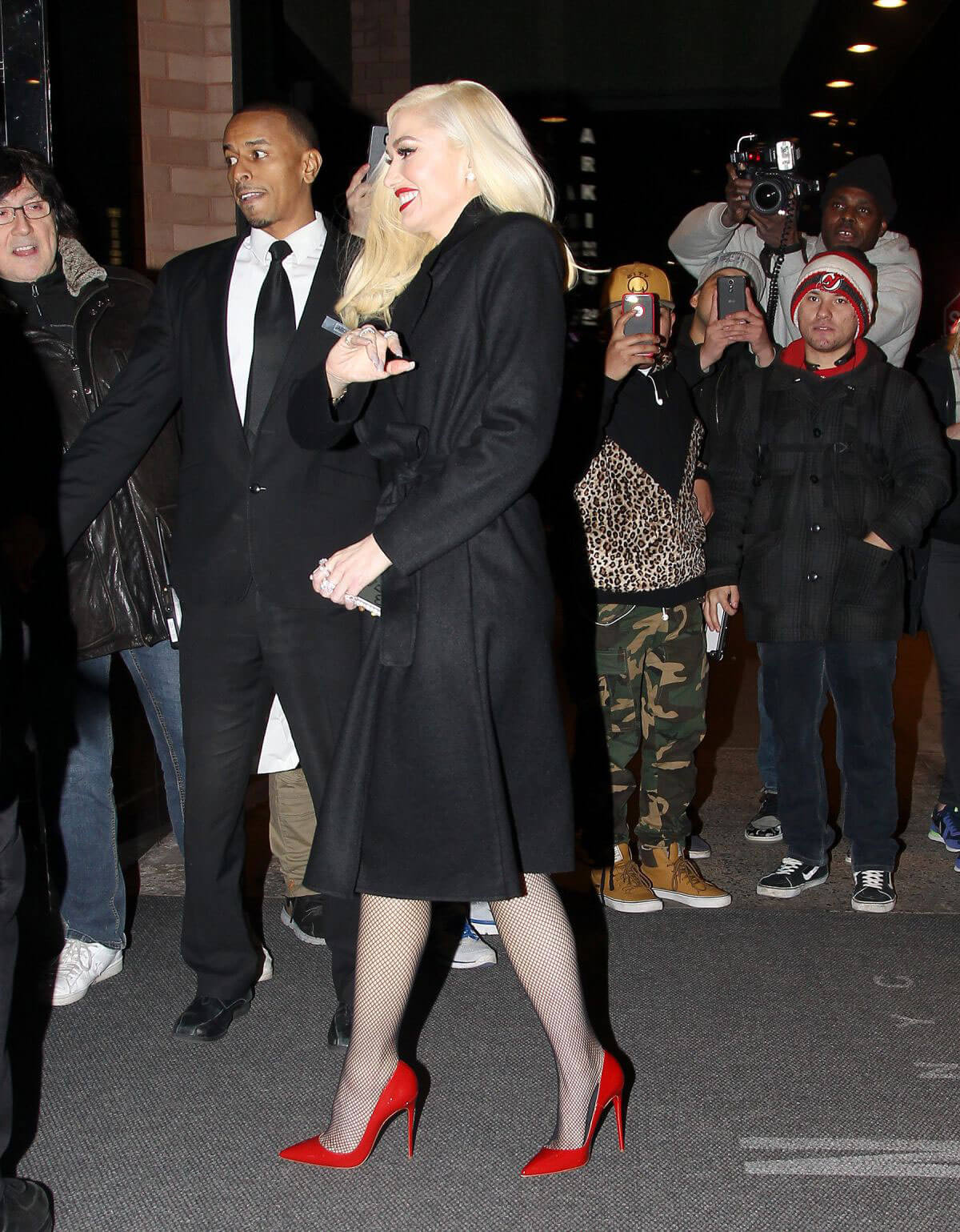 Gwen Stefani Stills Leaves Her You Make It Feel Like Christmas Album Promotion in New York