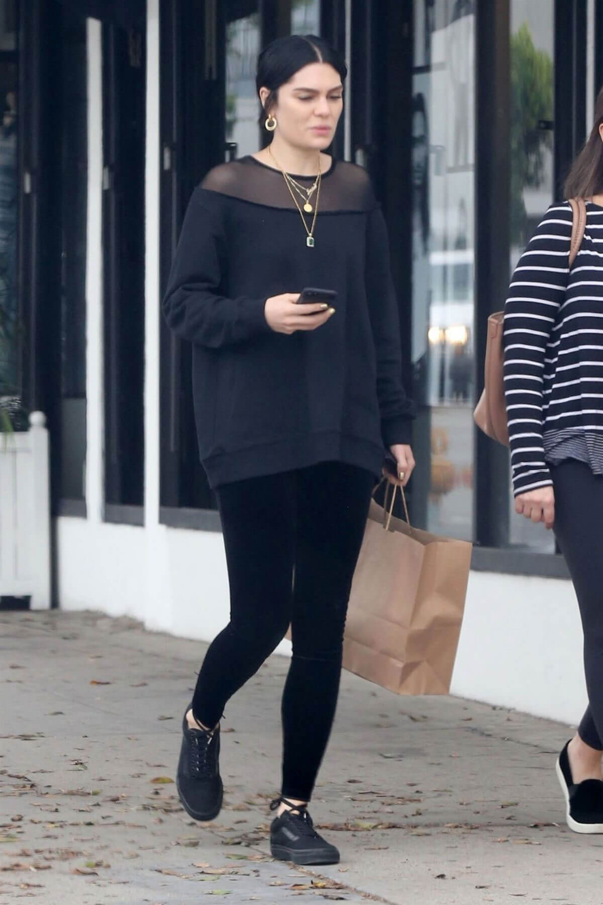 Jessie J and a Friend Stills Out Shopping in West Hollywood