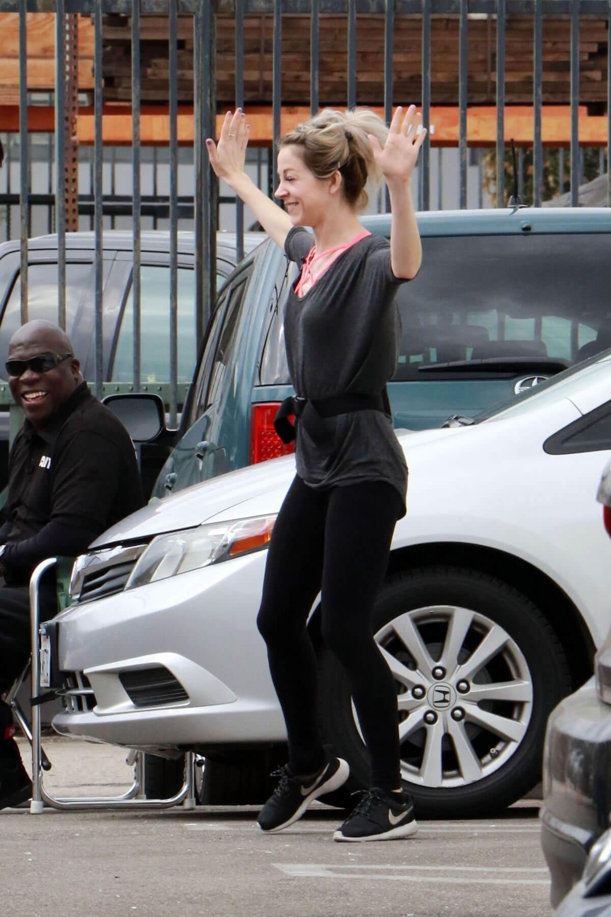 Lindsey Stirling Stills at a Dance Studio in Los Angeles