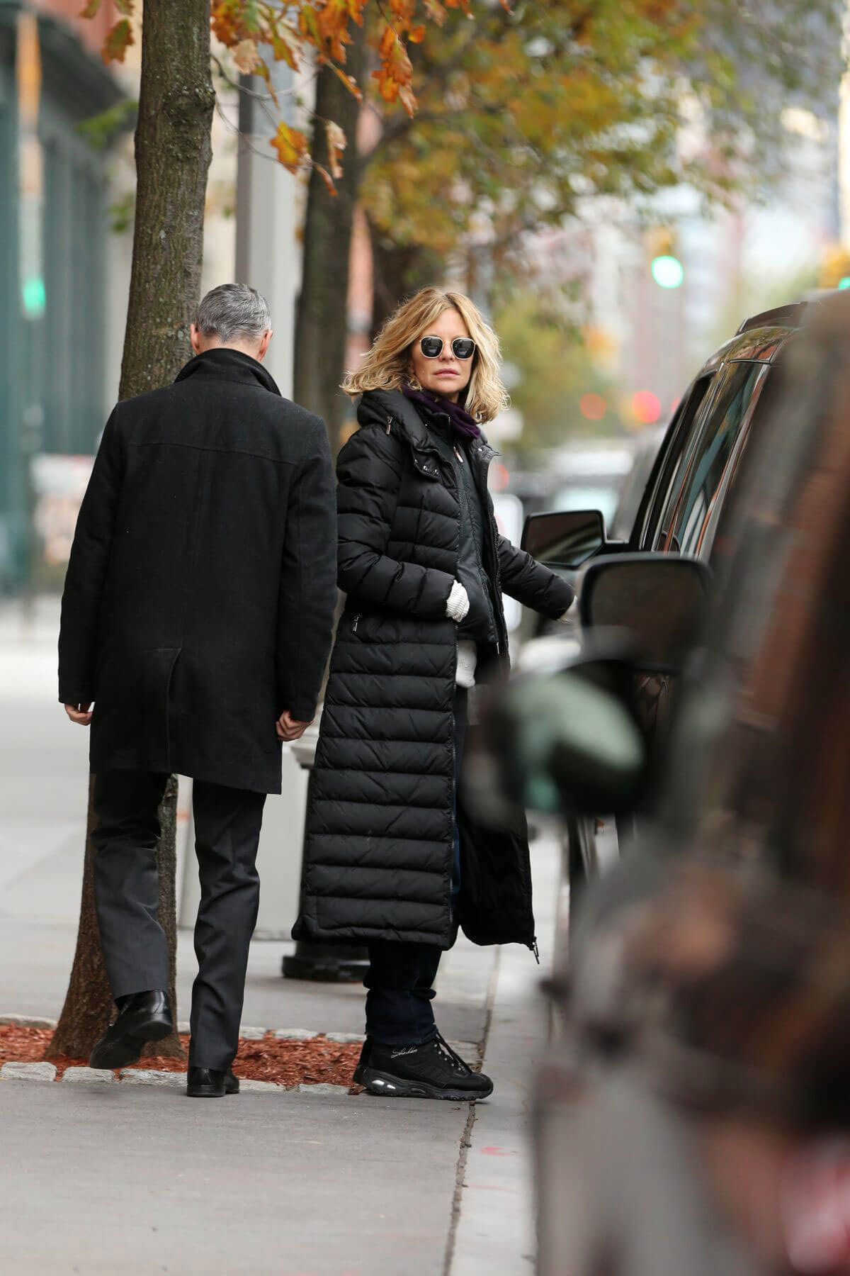 Meg Ryan and John Mellencamp Stills Out for Breakfast in New York