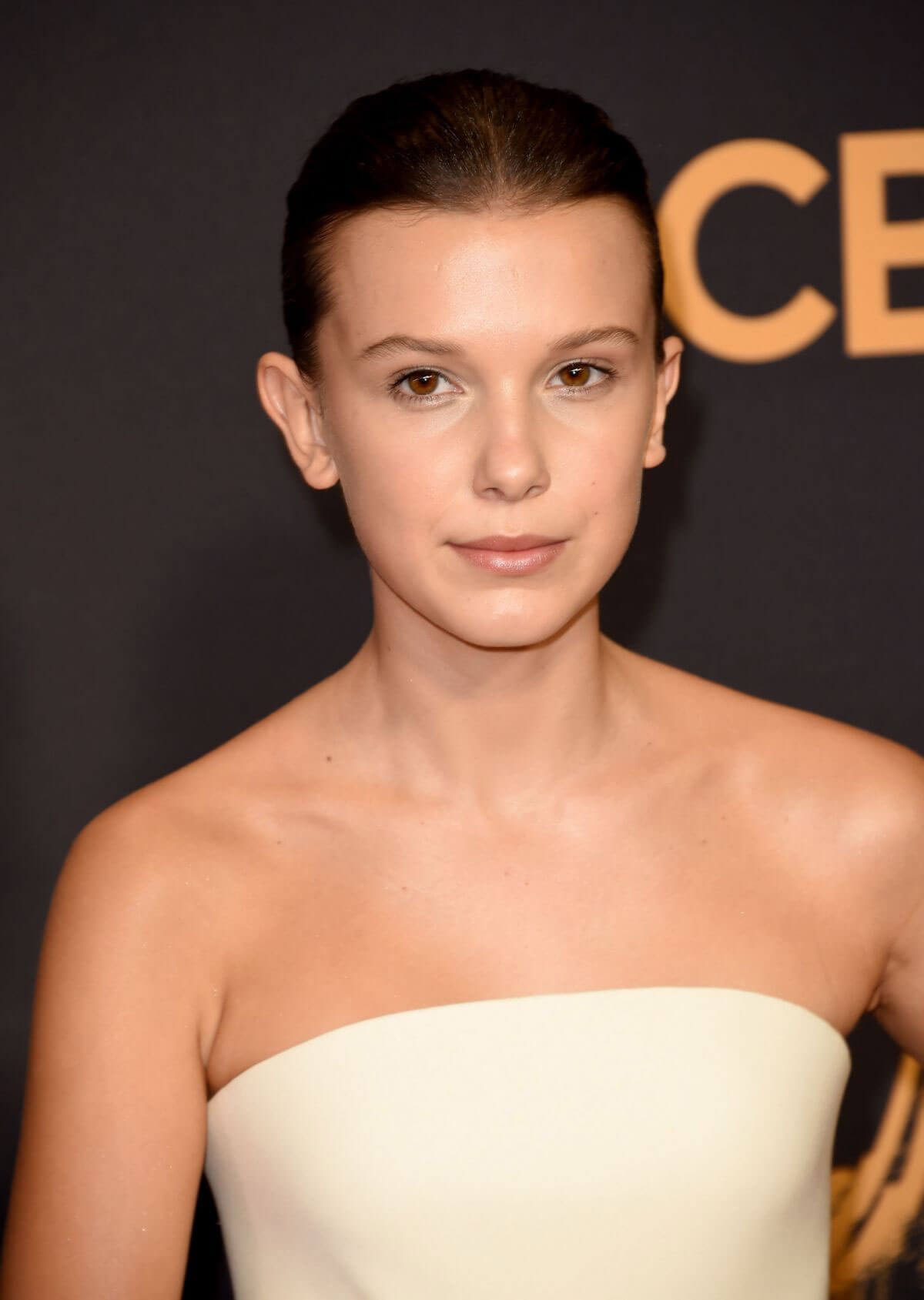 Millie Bobby Brown Stills at 69th Annual Primetime EMMY Awards in Los Angeles