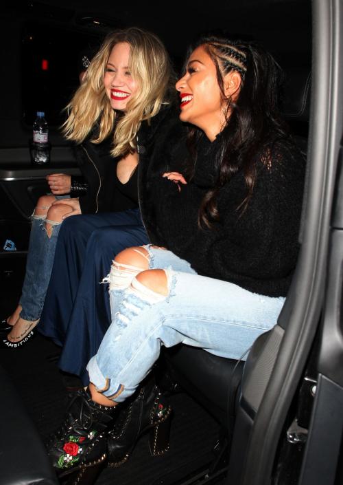 Nicole Scherzinger and Ashley Roberts Stills Night Out in London, November 2017 8