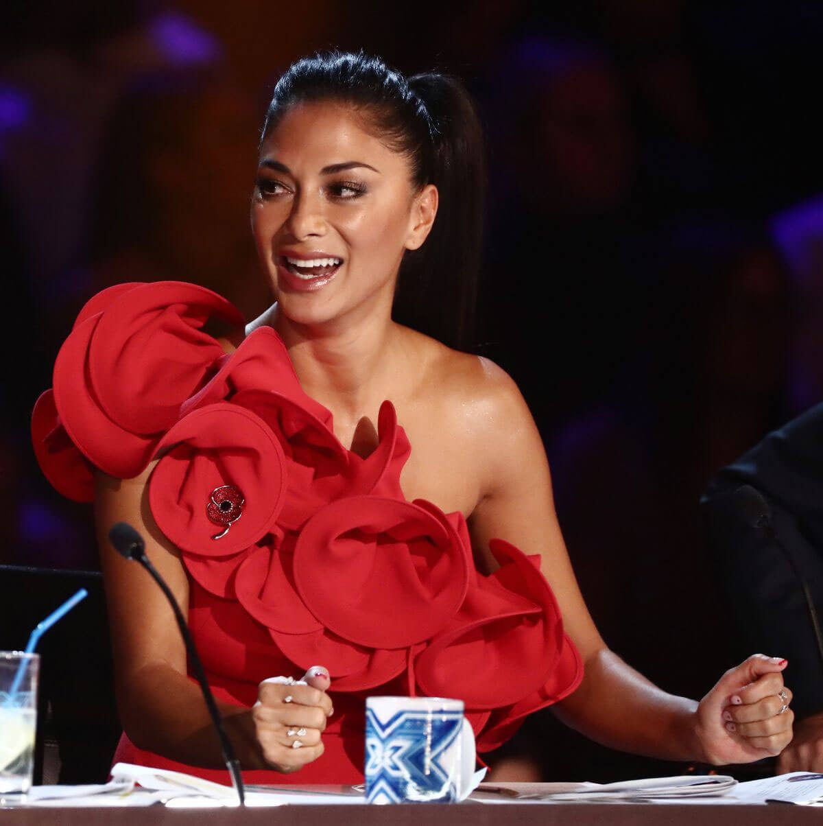 Nicole Scherzinger Stills at The X Factor, Series 14, Episode 19