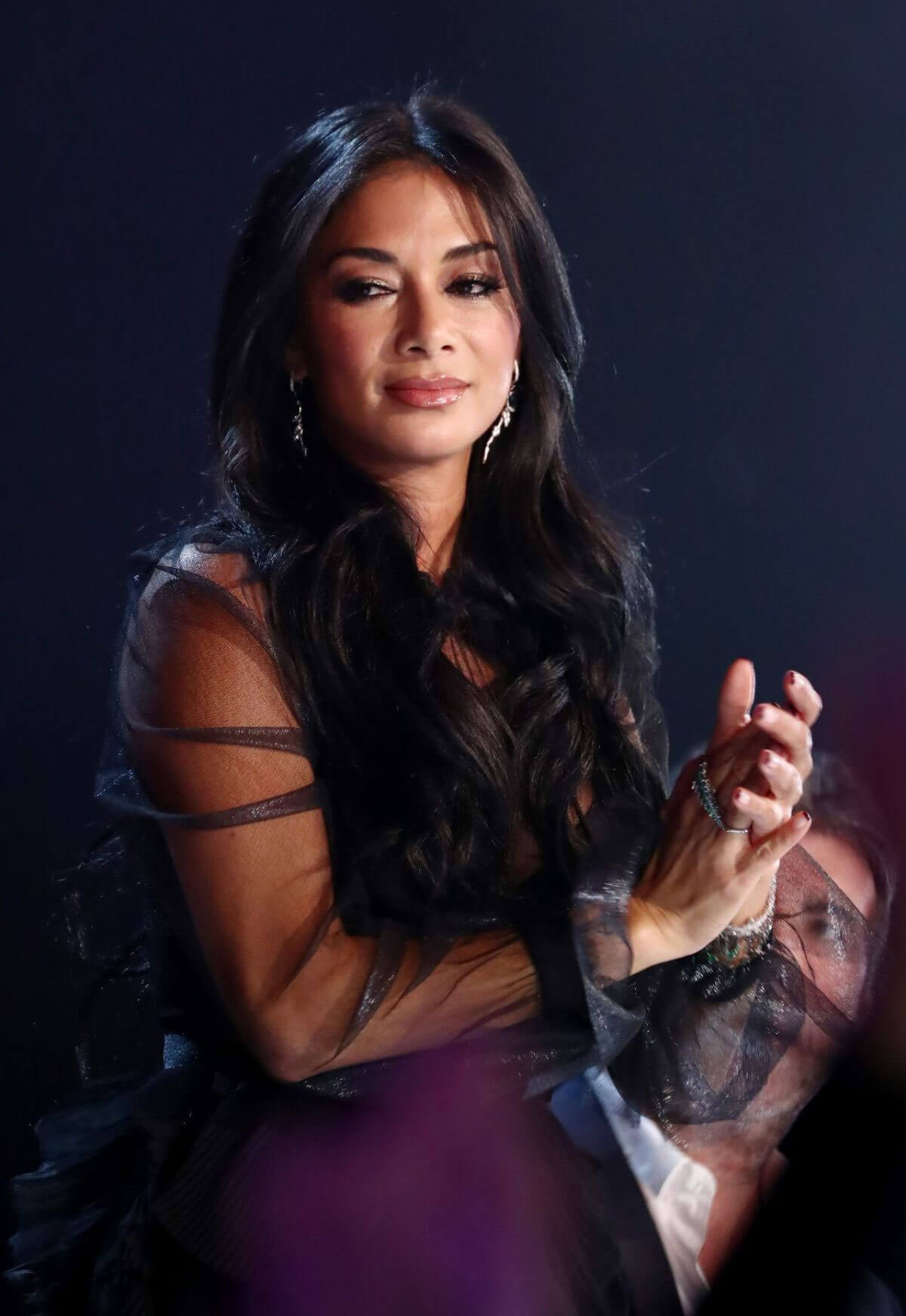 Nicole Scherzinger Stills on the Set of "X Factor Show" Images