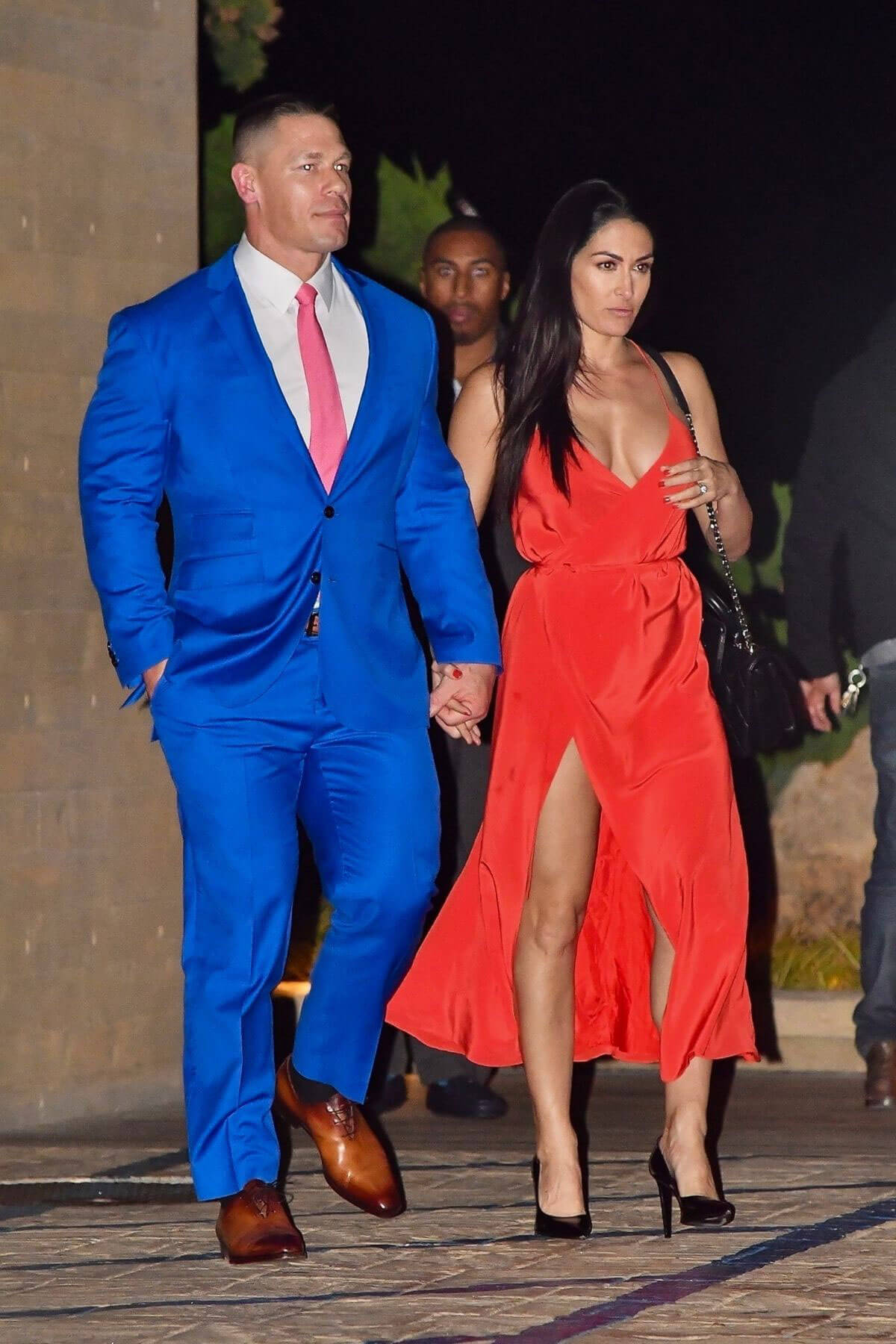 Nikki Bella and John Cena Stills at Nobu in Malibu Images