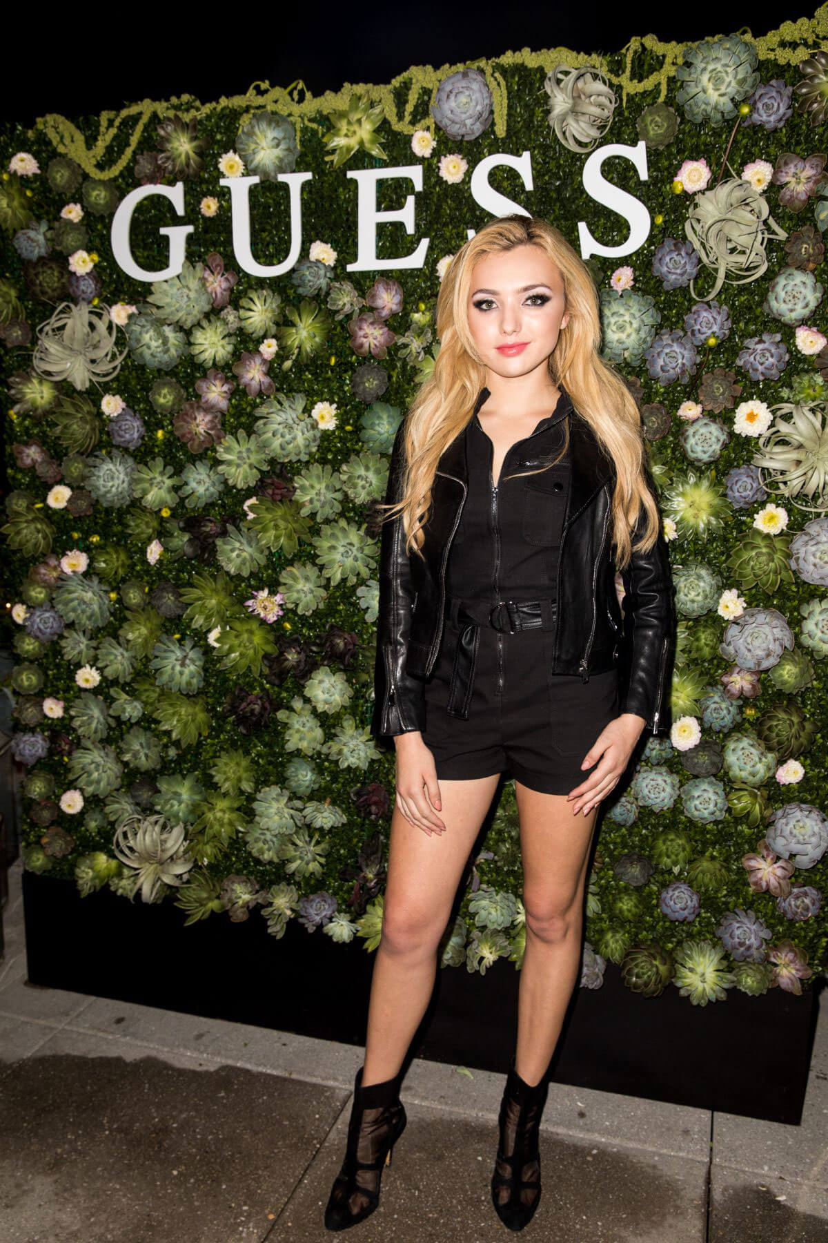 Peyton Roi List Stills at Guess NYFW Fall Fashion Event in New York