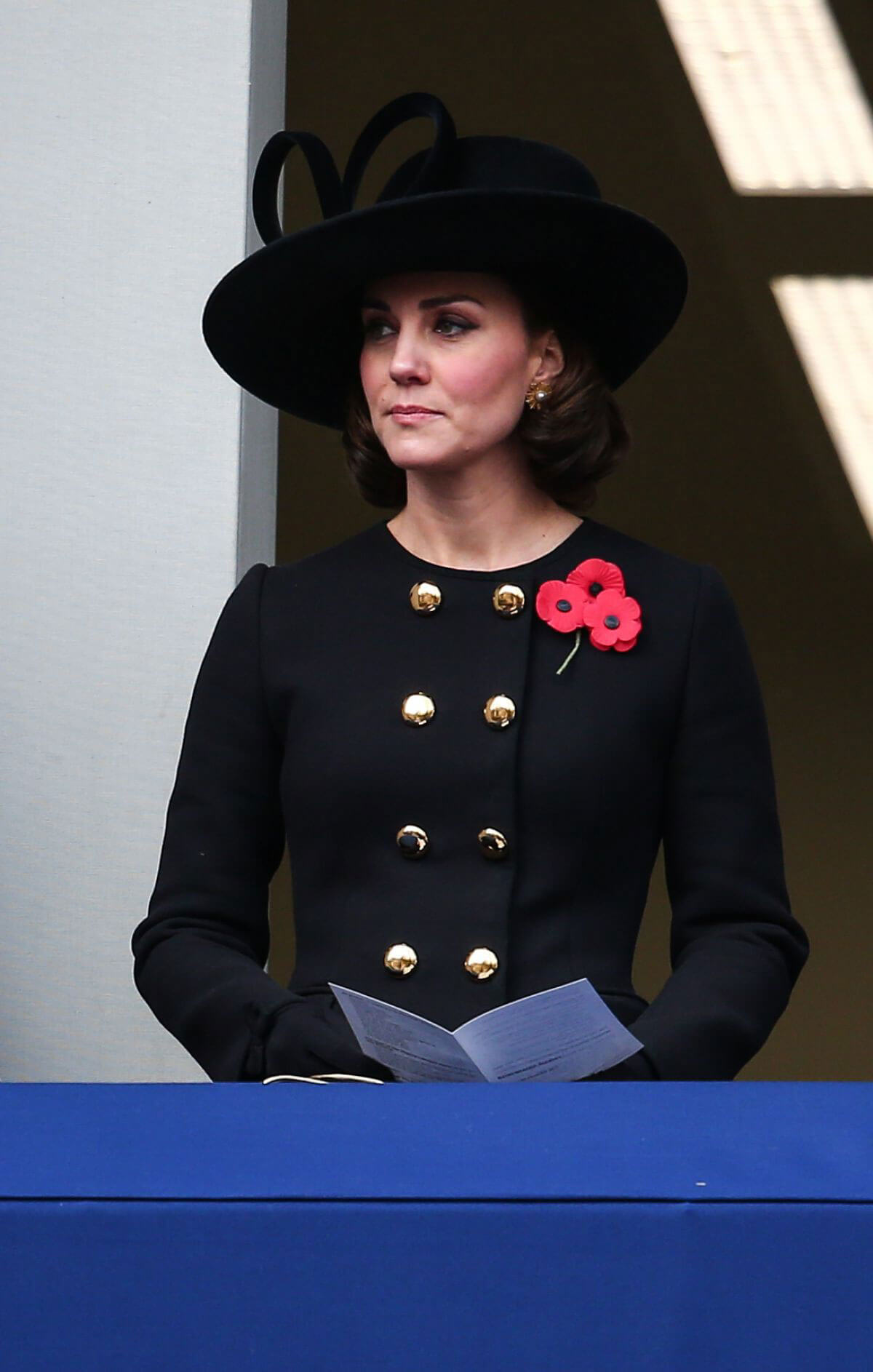 Pregnant Kate Middleton Stills at Annual Remembrance Day Ceremony in London