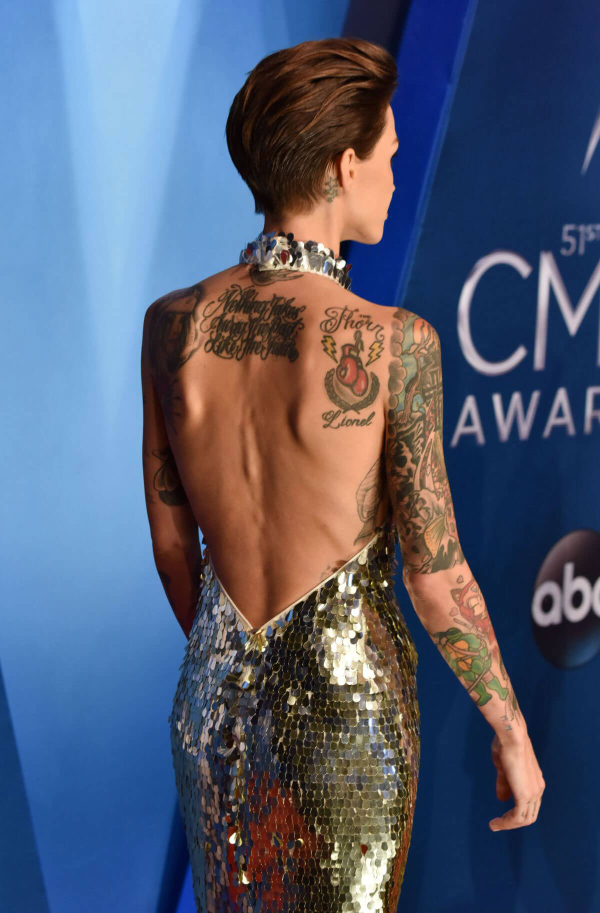 Ruby Rose Stills at 51st Annual CMA Awards 2017 in Nashville