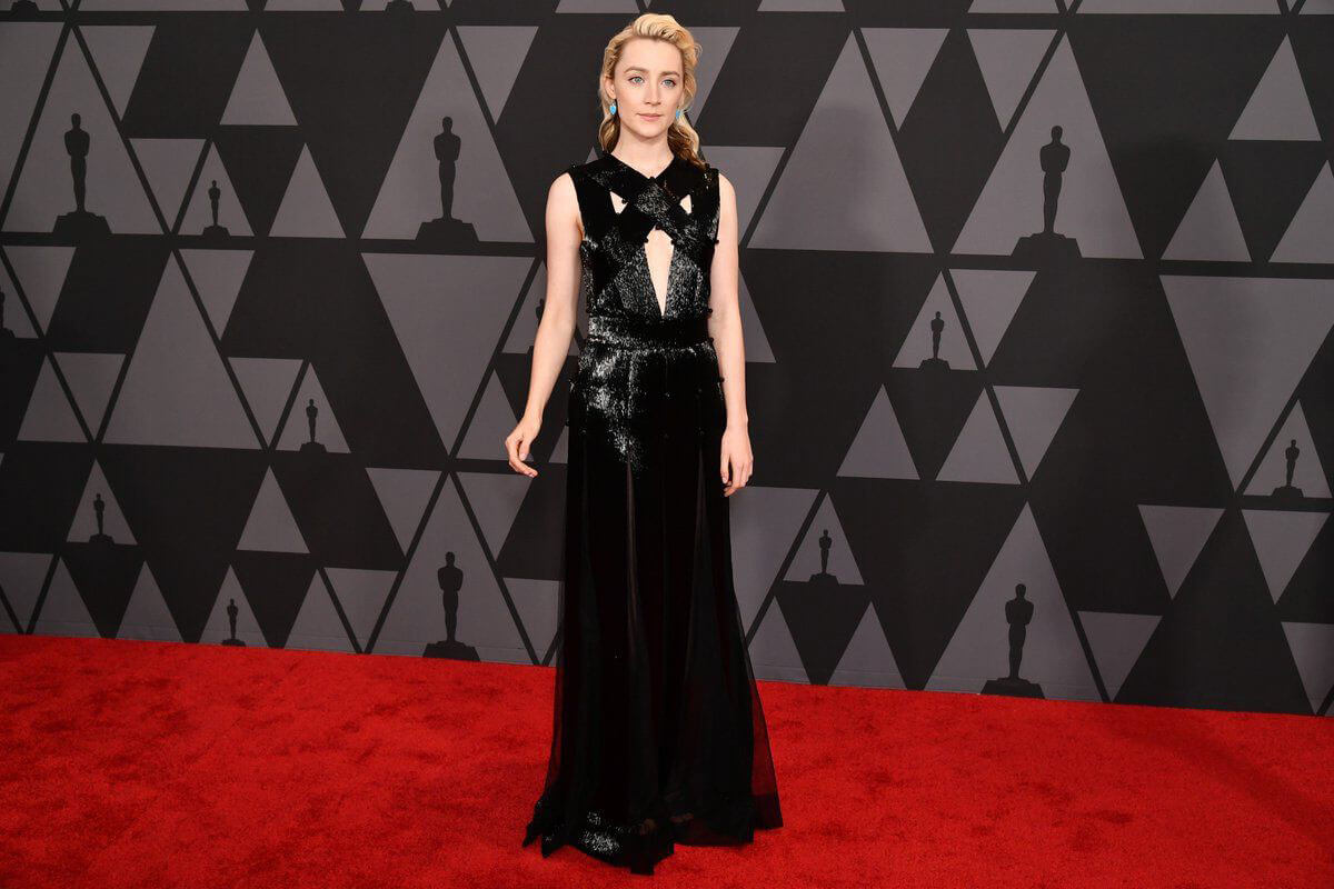 Saoirse Ronan Stills at AMPAS 9th Annual Governors Awards in Hollywood