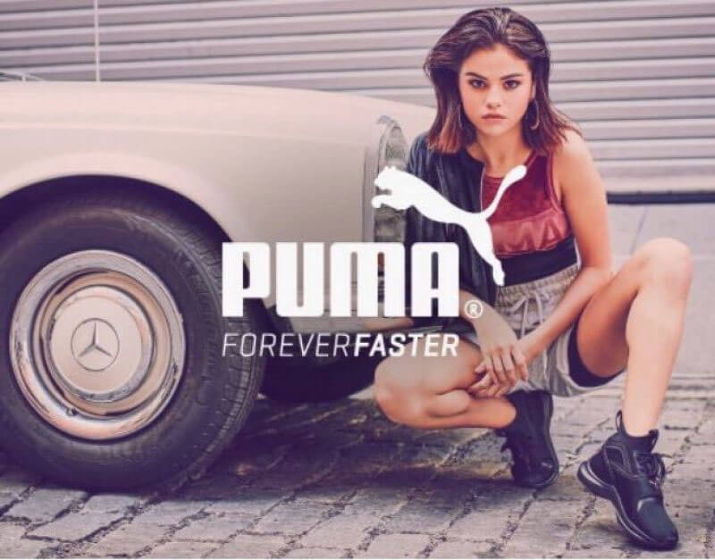 Selena Gomez Poses for Puma 2017 Campaign Photoshoot