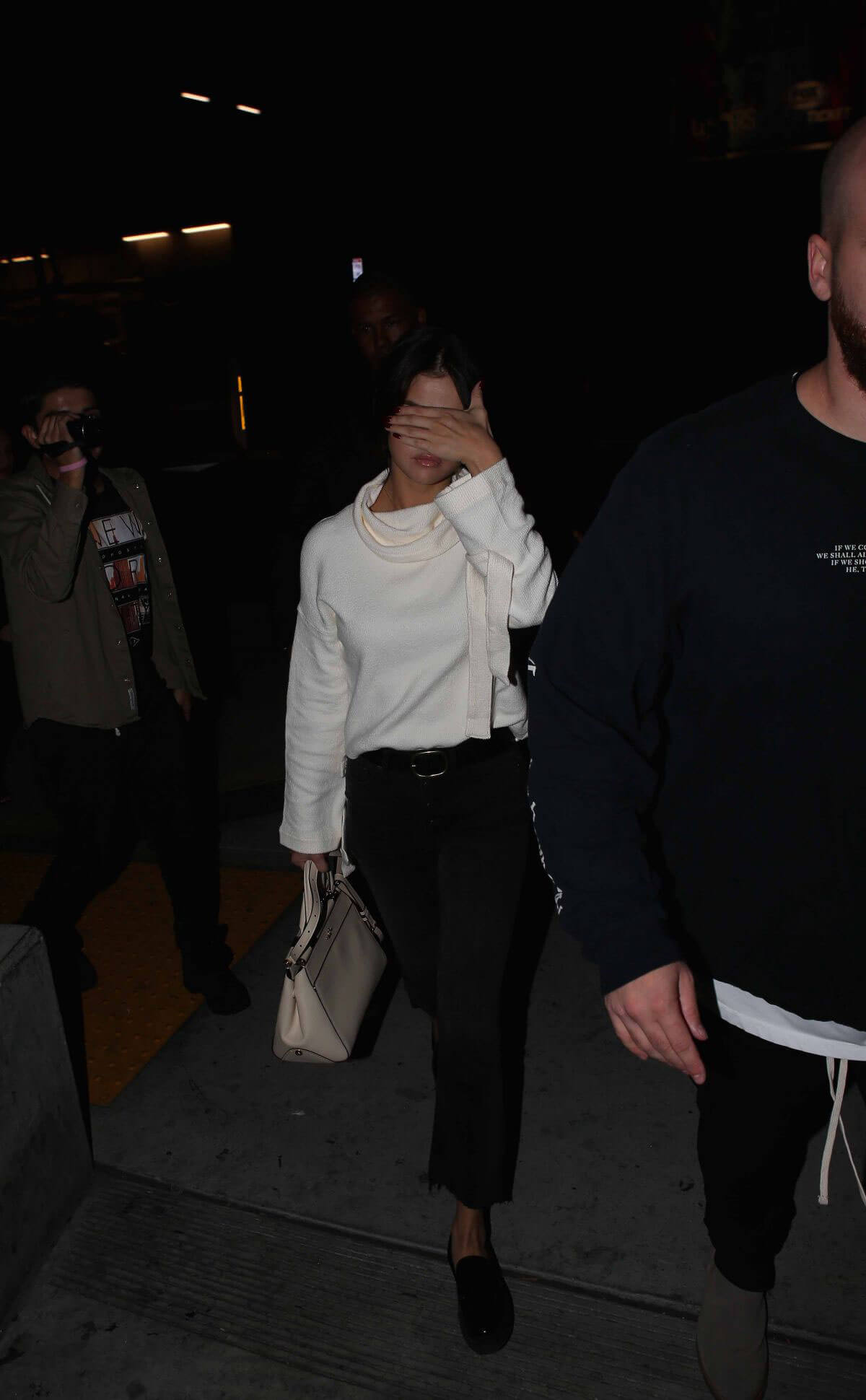 Selena Gomez Stills at Staples Center in Los Angeles