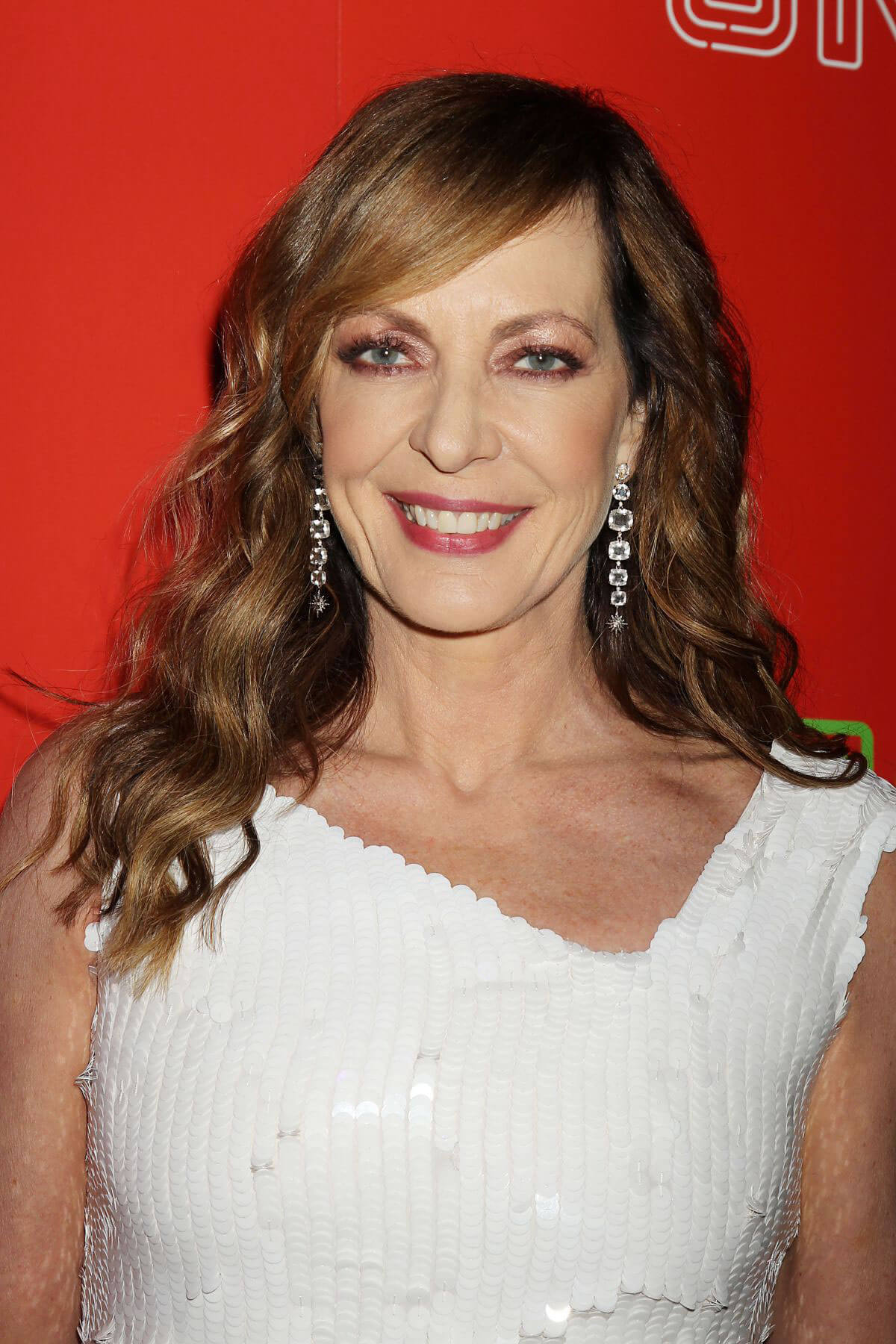 Allison Janney Stills at 1st Annual Neon Holiday Party Hosted by Margot Robbie and Allison Janney in New York 2017/12/12