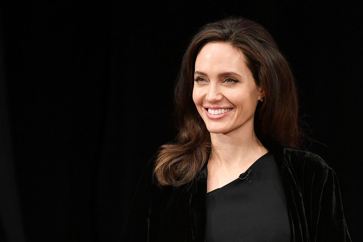 Angelina Jolie Stills at Light After Darkness Memory, Resilience and Renewal in Cambodia Discussion at Asia Society in New York 2017/12/14