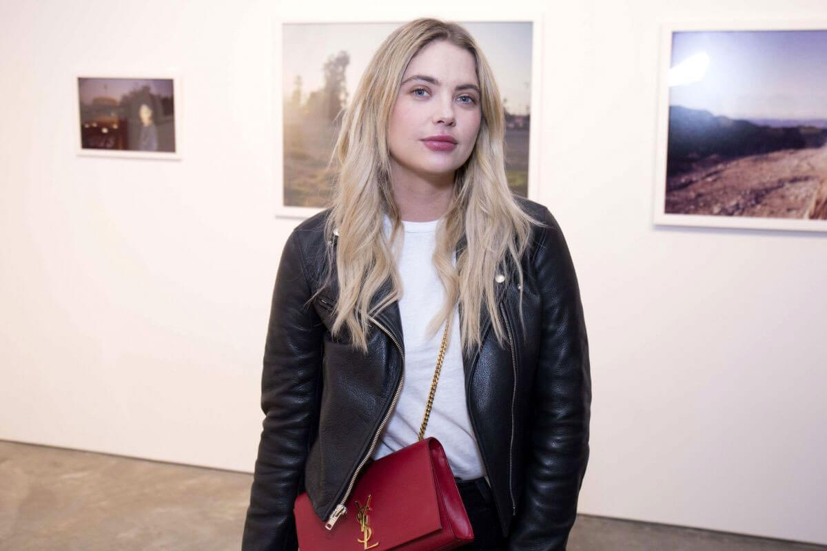 Ashley Benson Stills at Anton Yelchin: Provocative Beauty Opening Night Exhibition in New York 2017/12/13