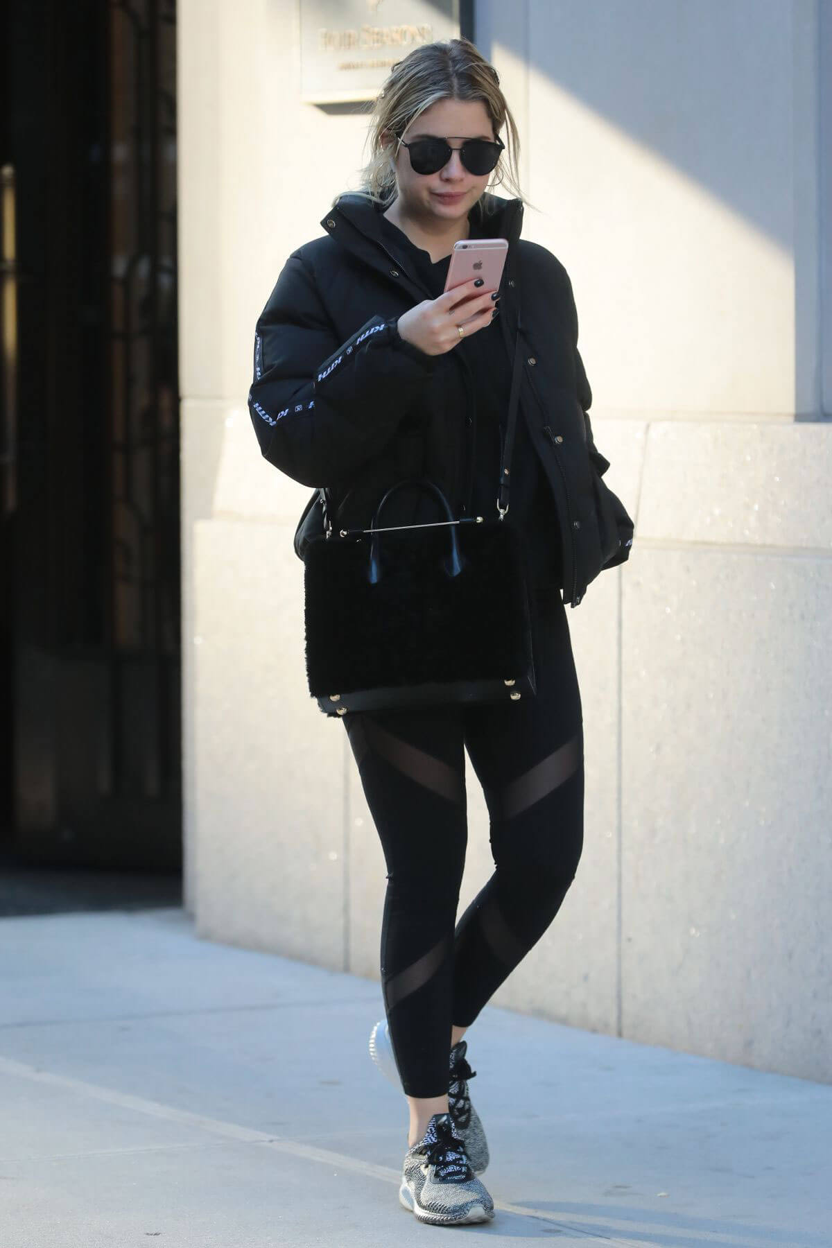 Ashley Benson Stills Out and About in New York Images