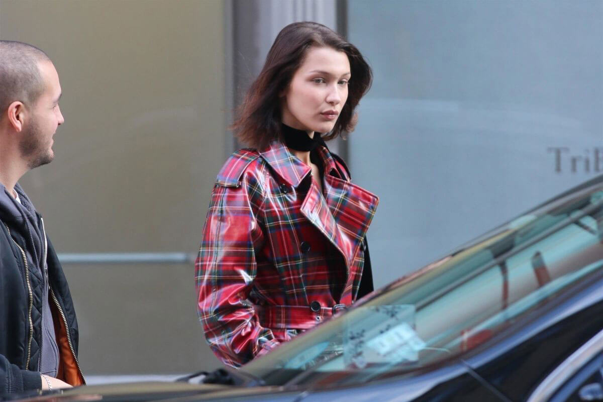 Bella Hadid Stills Out for Lunch in New York Photos