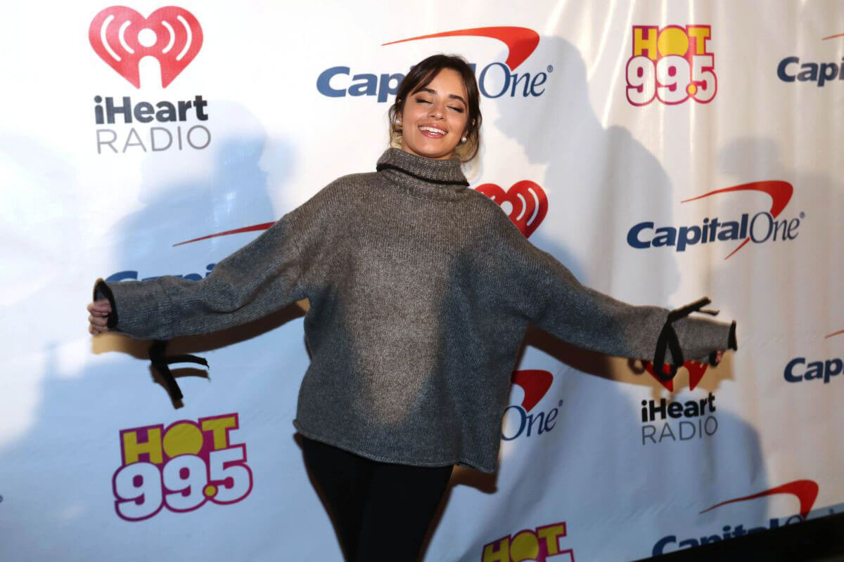 Camila Cabello Stills at 99.5 Iheartradio Jingle Ball 2017 in Washington 2017/12/11