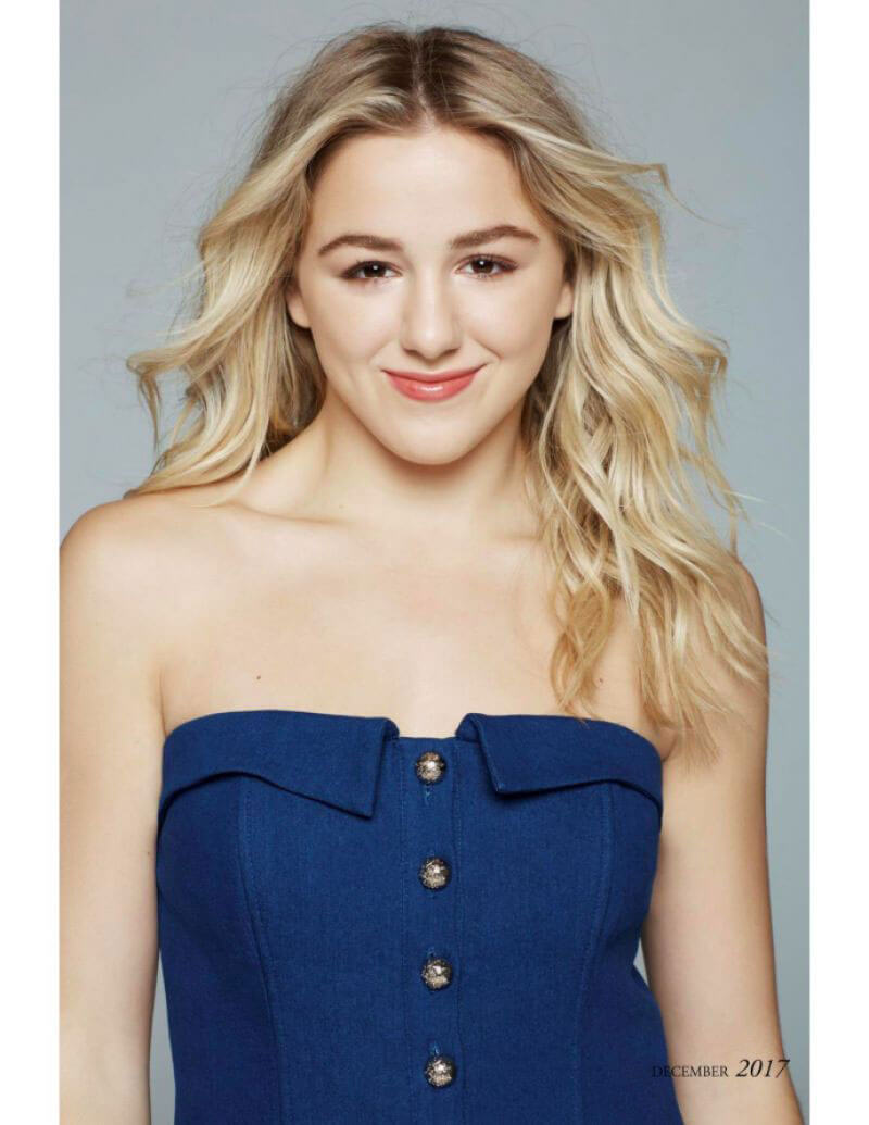 Chloe Lukasiak Stills in Nationalist Magazine, December 2017