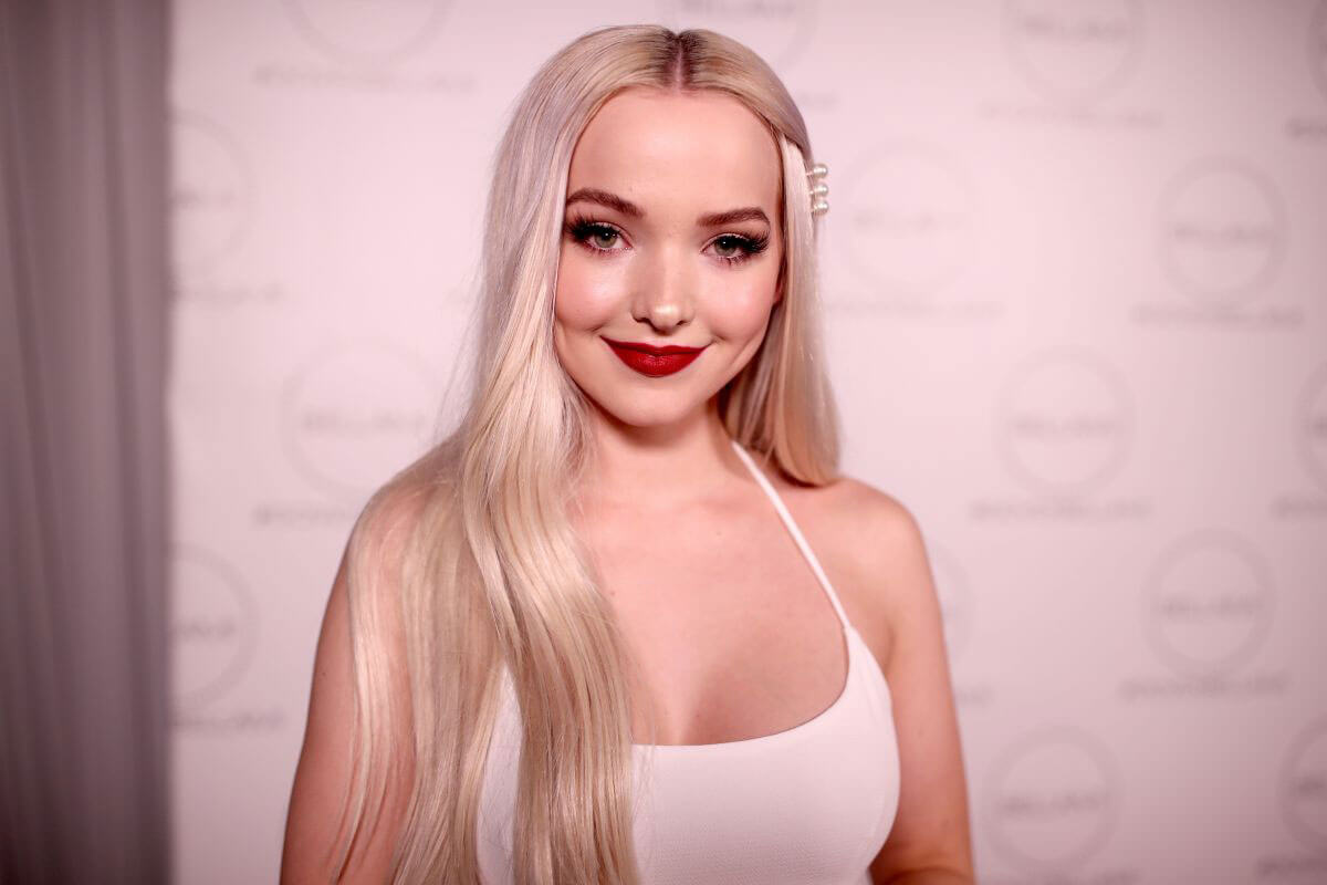 Dove Cameron Stills at Dove x Bellami Collection Launch Party in Los Angeles