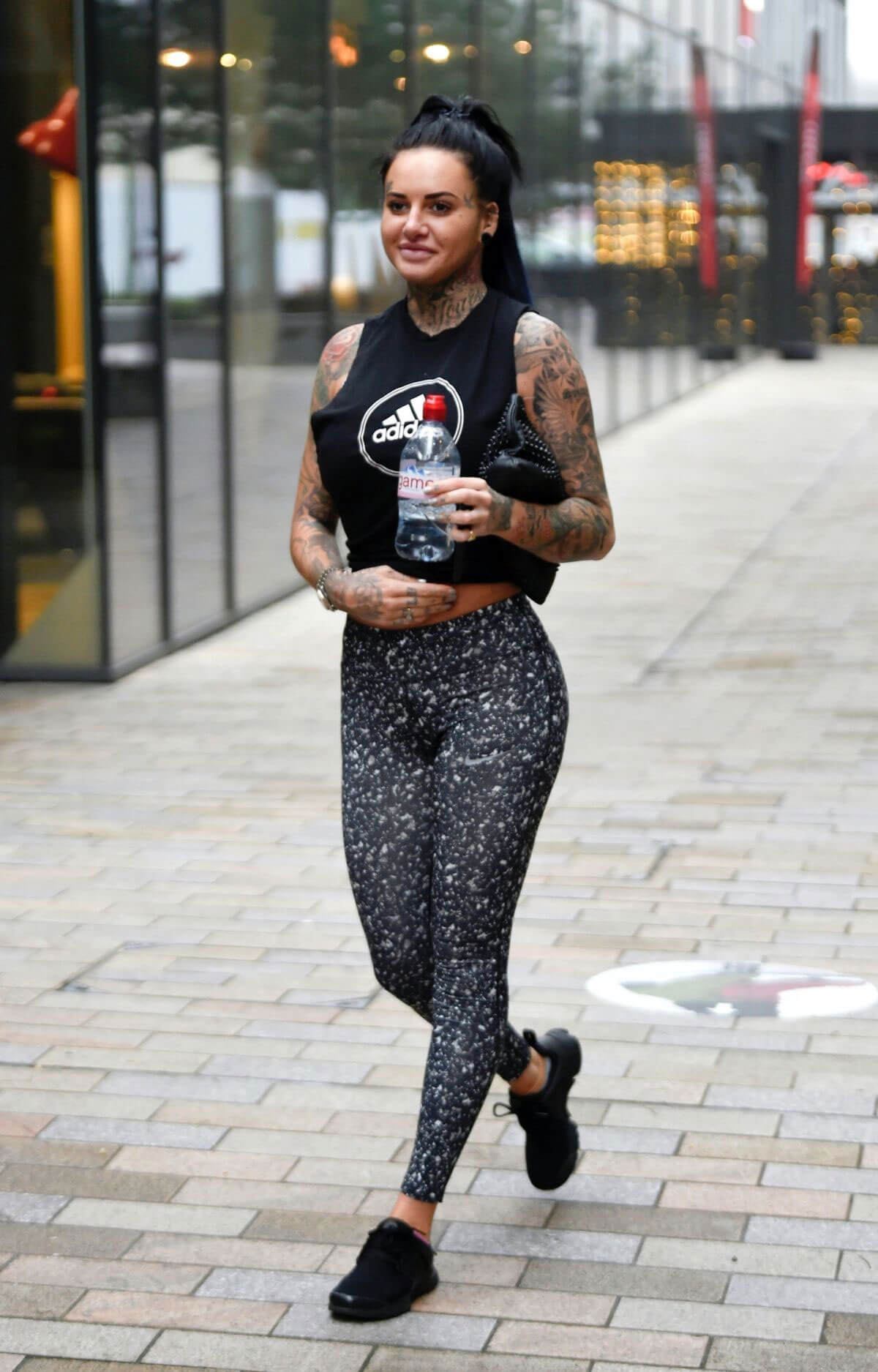 Jemma Lucy Stills Leaves a Gym in Manchester 2017/12/23