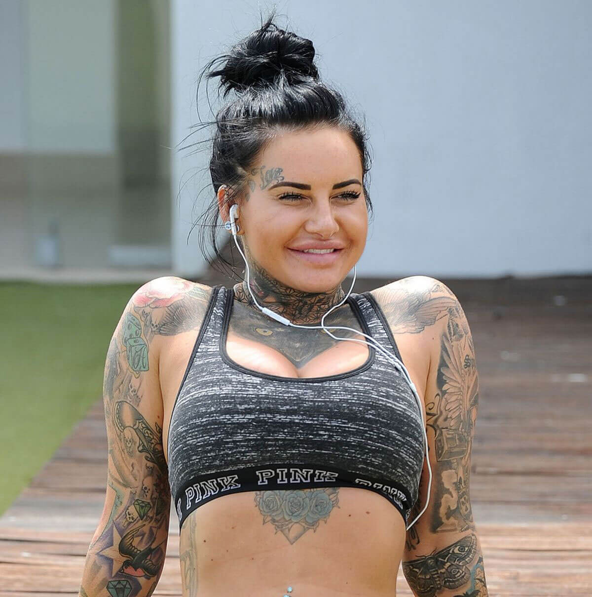 Jemma Lucy Stills Working Out on Holiday in Gran Canaria 2017/12/27