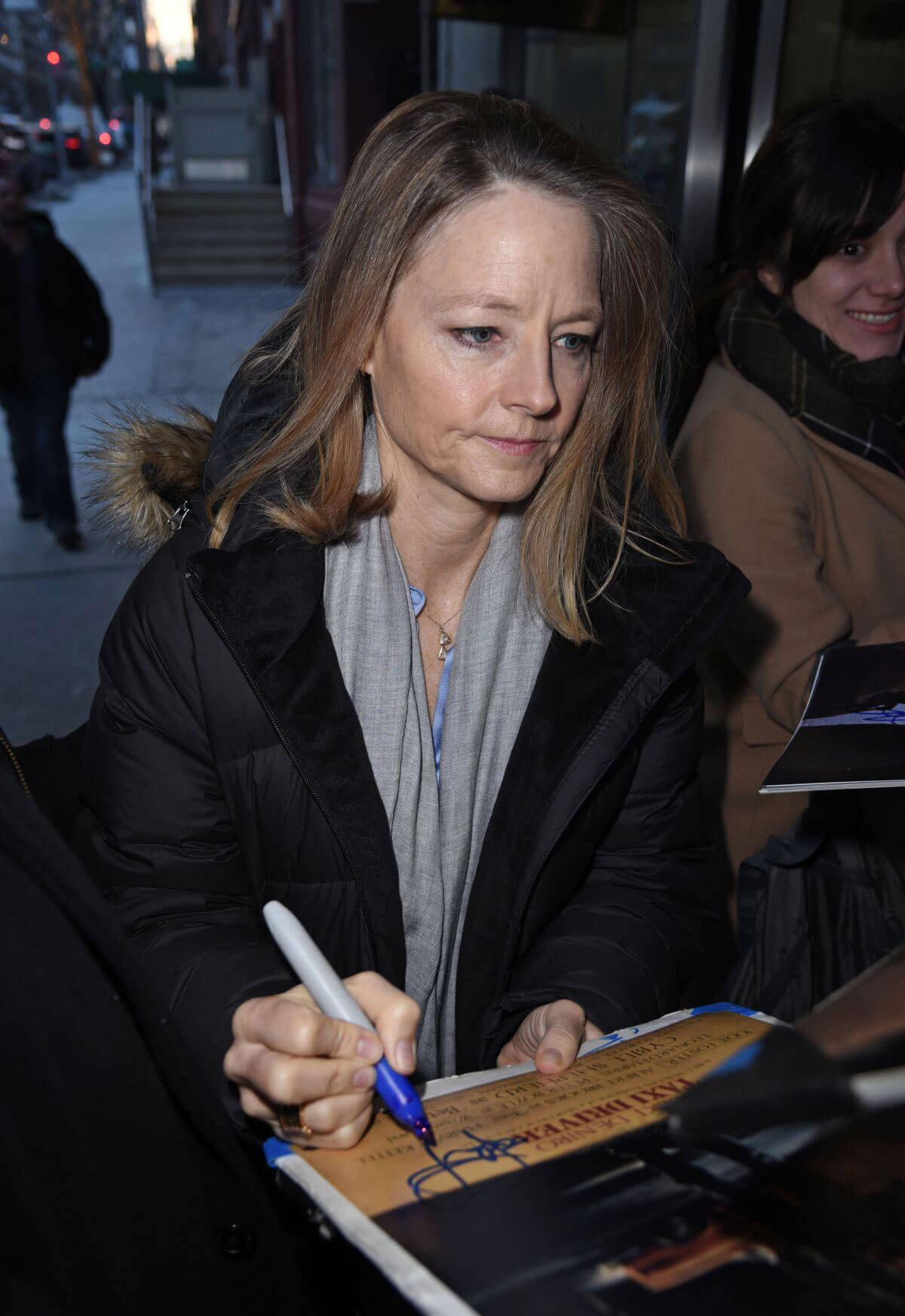 Jodie Foster Stills Arrives at This Morning Studio in New York 2017/12/11