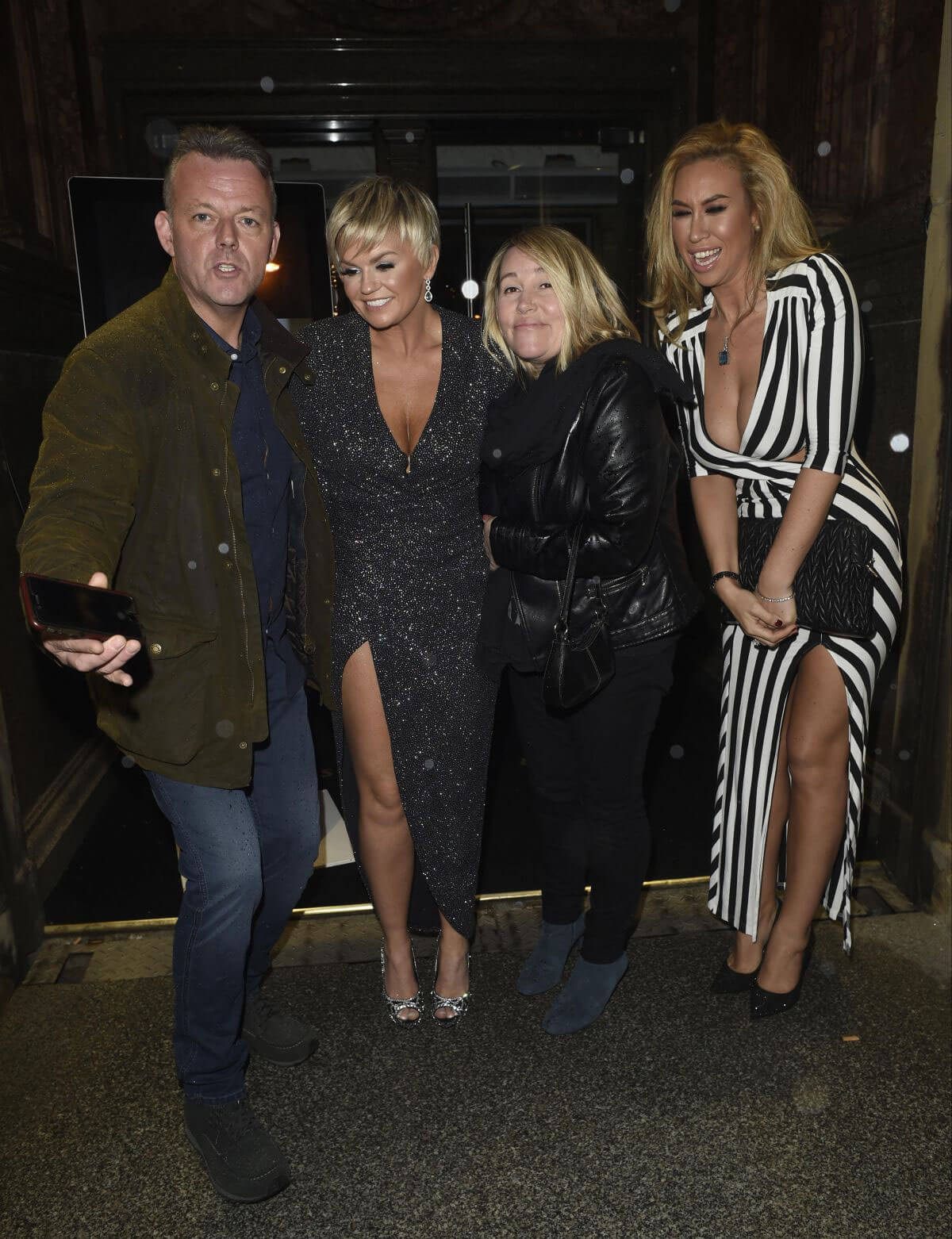 Kerry Katona Stills at Rosso Restaurant in Manchester 2017/12/14