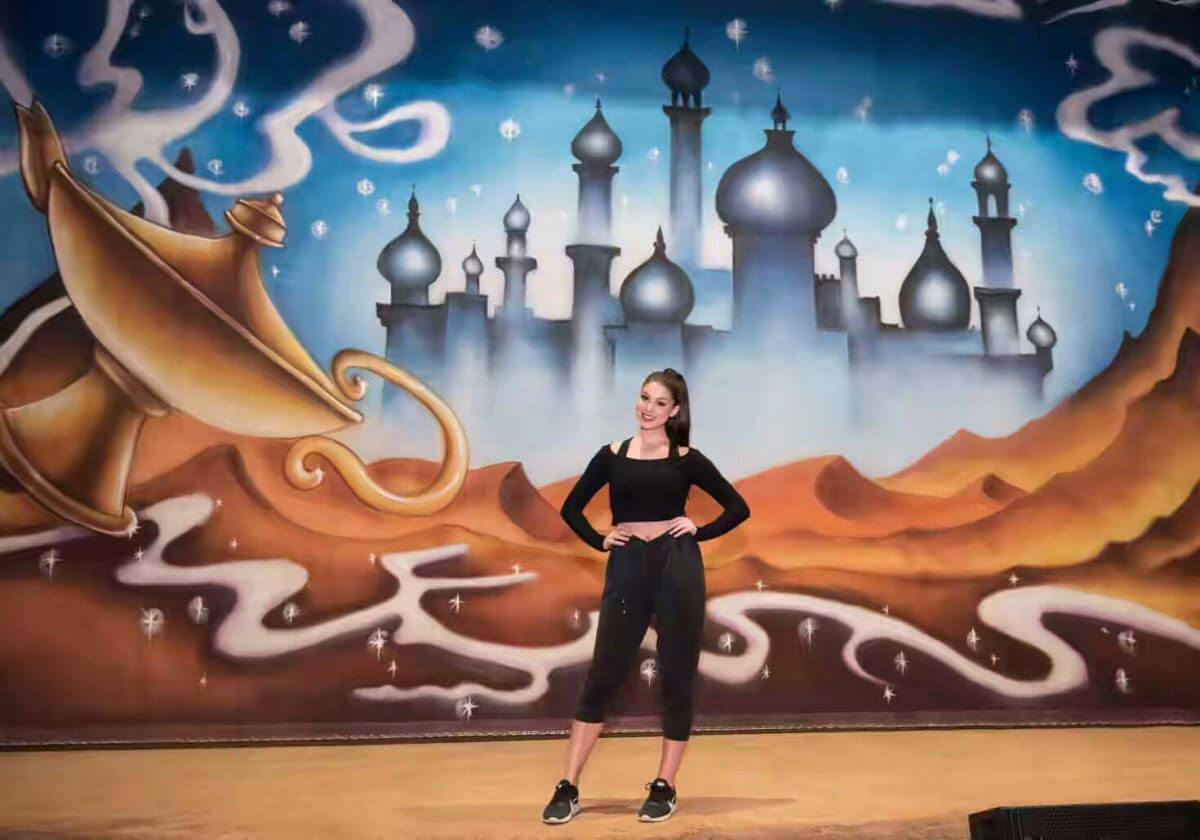 Kira Kosarin Stills at Aladdin and His Winter Wish Rehearsal in Laguna Beach 2017/12/13