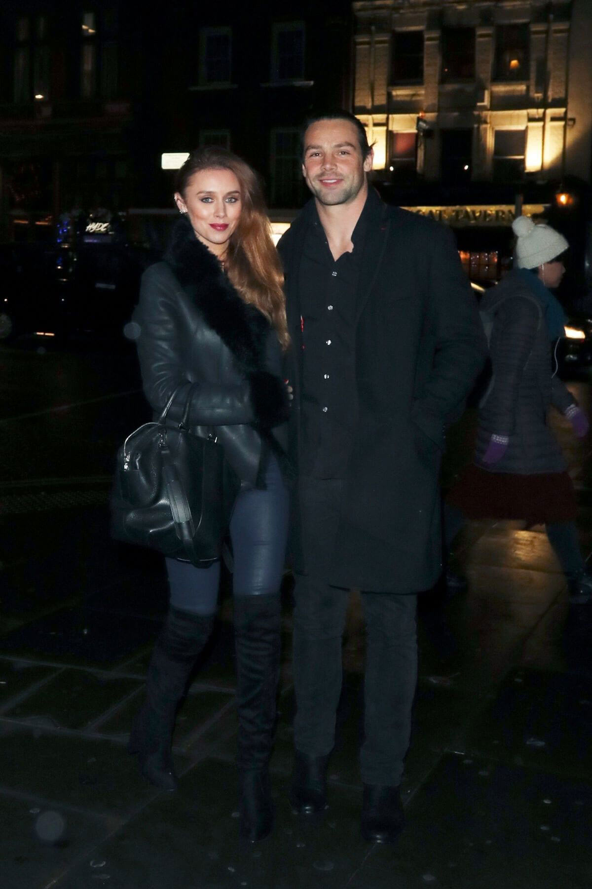 Una Healy and Ben Foden Stills at Mahiki in London