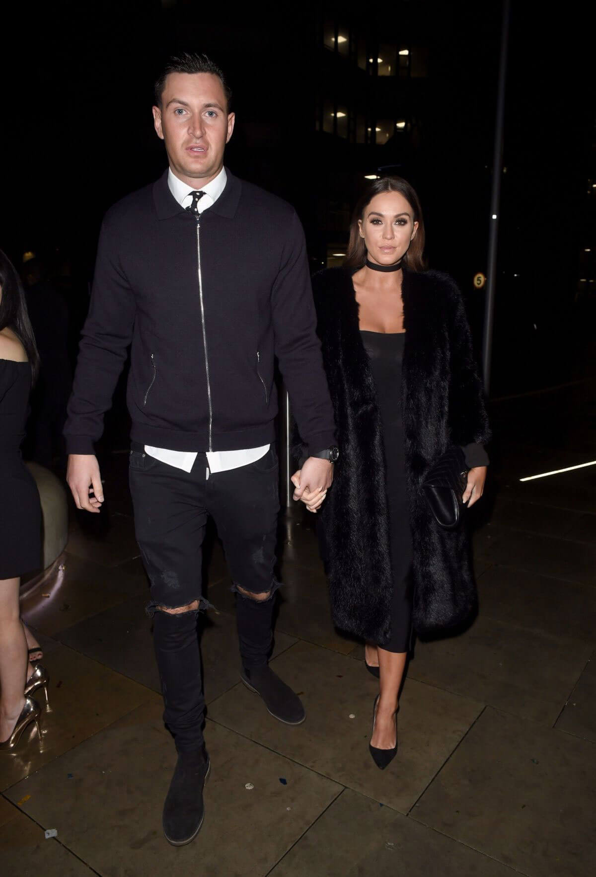 Vicky Pattison and John Noble Stills at Menagerie Bar and Restaurant in Manchester